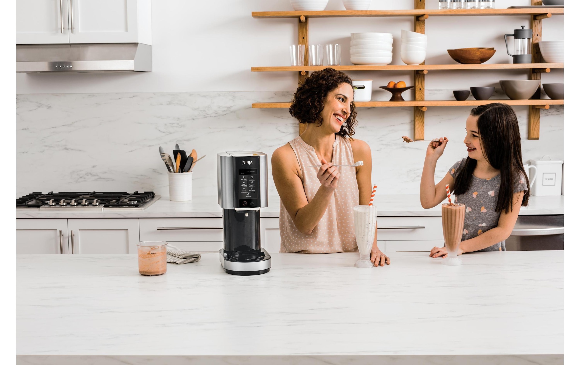 NINJA Eismaschine »NC302EU Creami« 0,47 l 800 W Mit 2 Dessertbehältern