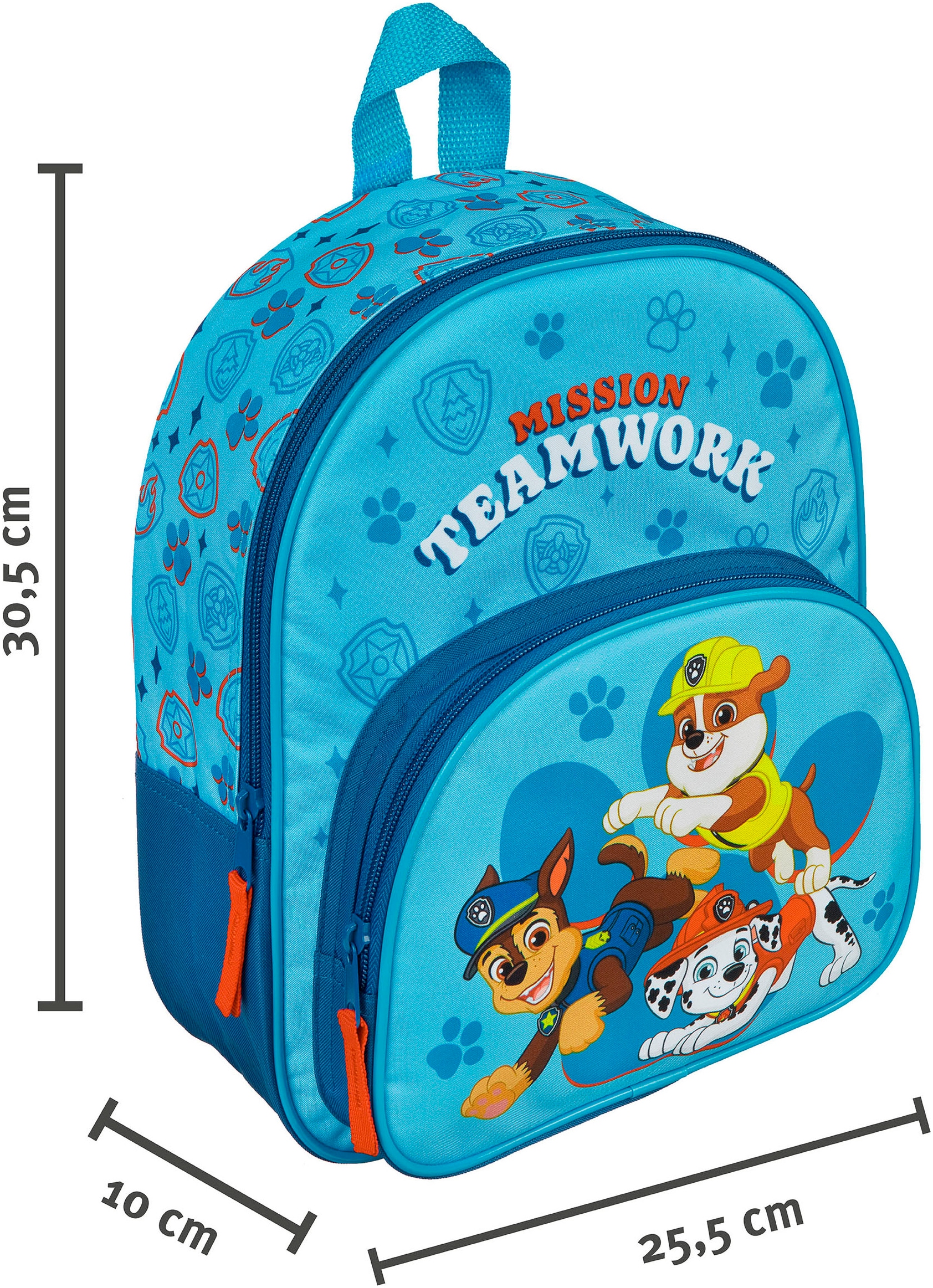 UNDERCOVER Kinderrucksack »Paw Patrol« inklusive Geldbeutel