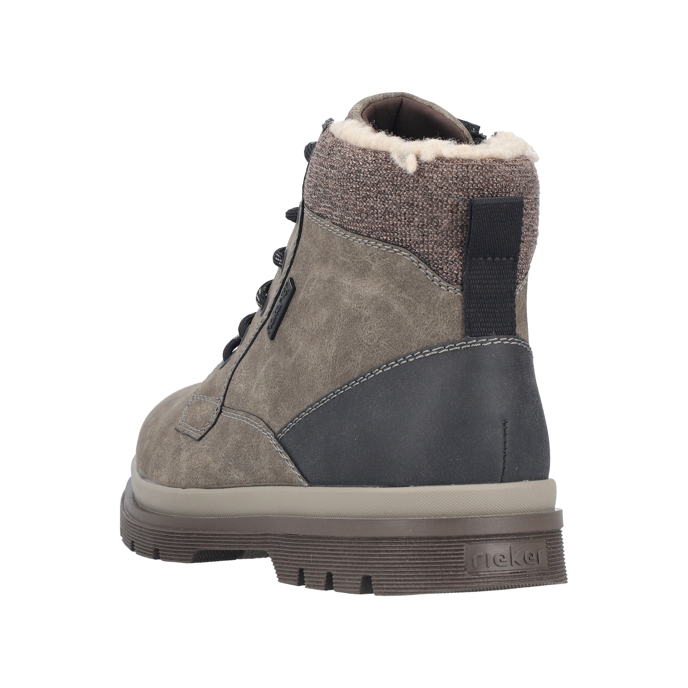 Rieker Winterstiefelette  Winterboots, Schnürboots mit Innenreissverschluss und RiekerTex