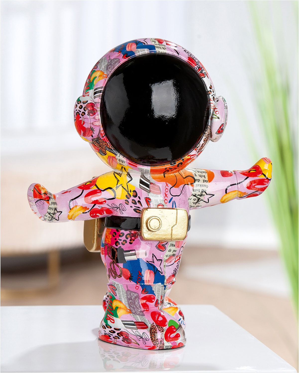 GILDE Sculpture »Figur Astronaut OOH LALA« Design street art multicolore, sculpture