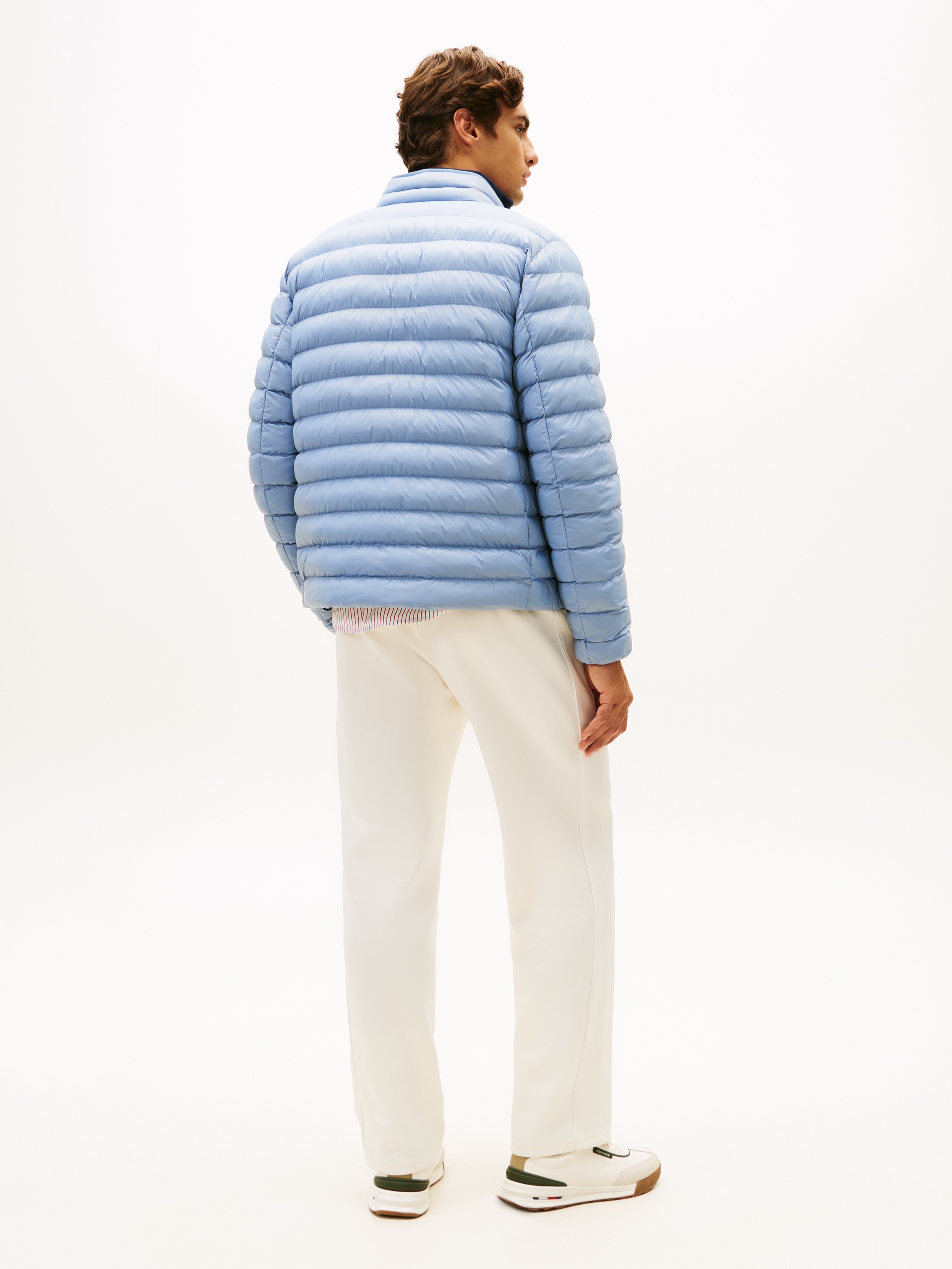 Tommy Hilfiger Steppjacke »PACKABLE RECYCLED JACKET« Winterjacke mit Logostickerei