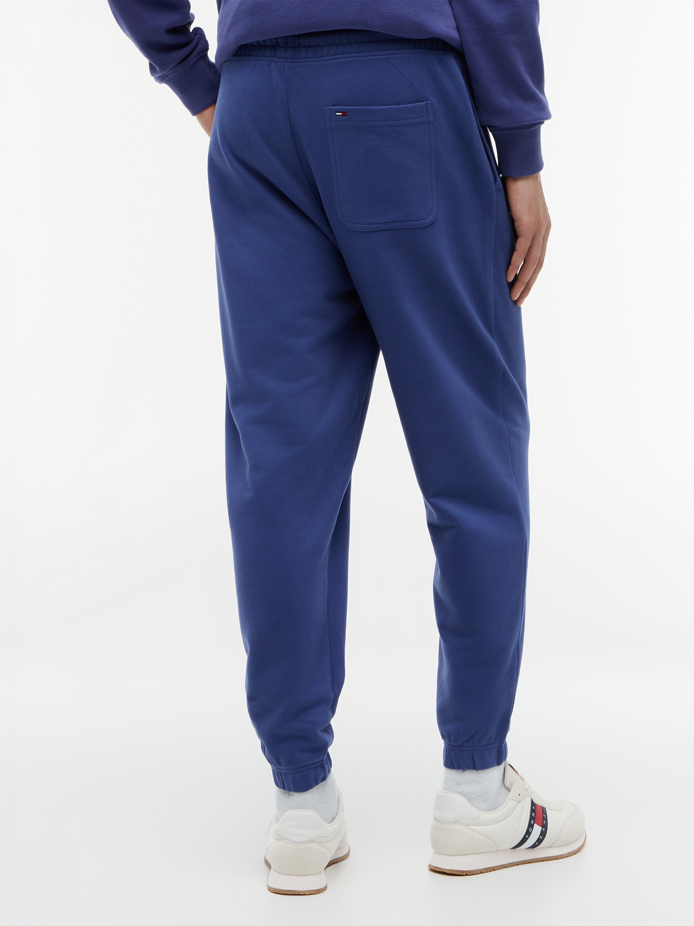 Tommy Jeans Pantalon de jogging »TJM REGULAR SIGNATURE«  avec logo et bord-côtes