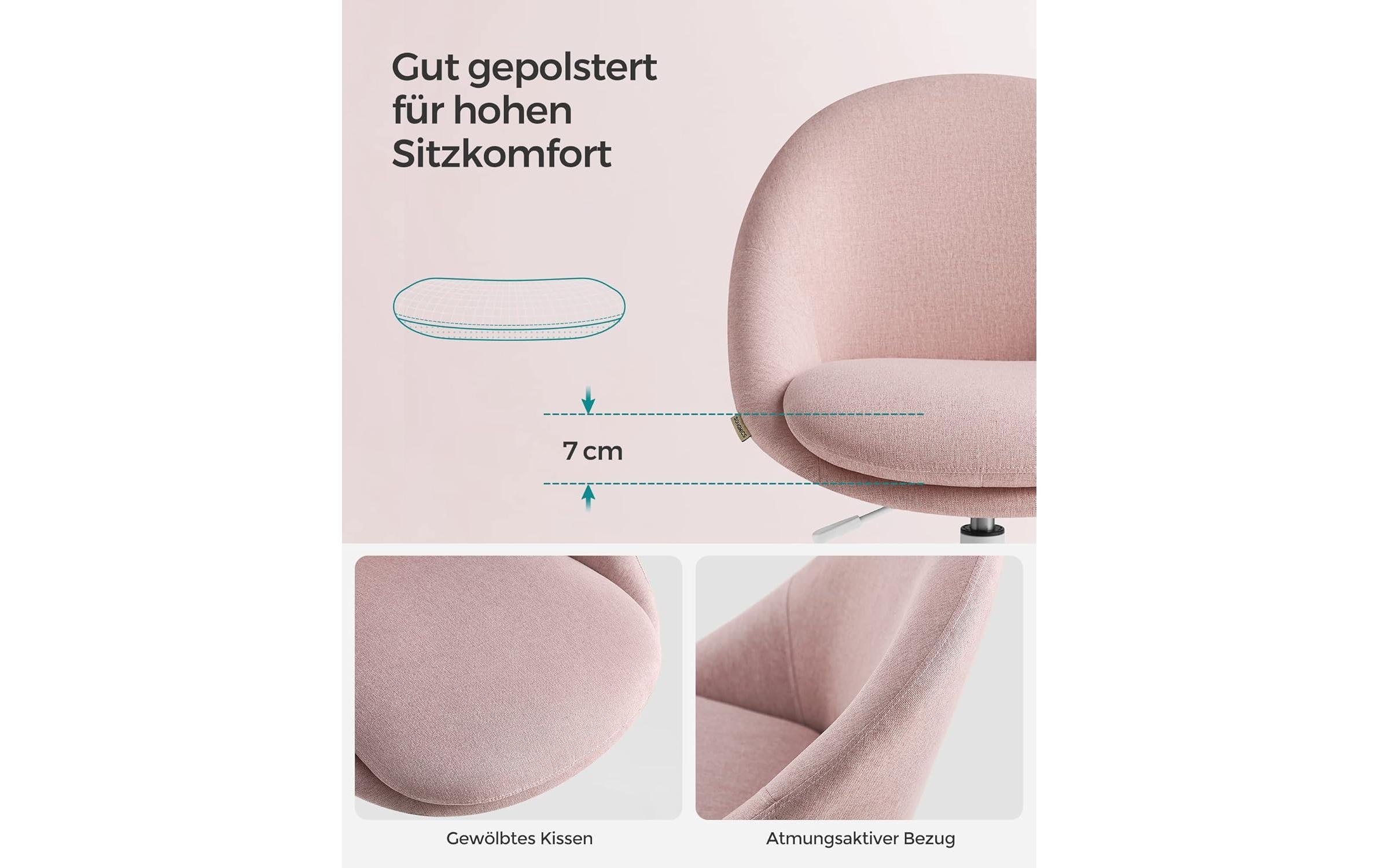 SONGMICS Bürostuhl »mit Fusskreuz« ()