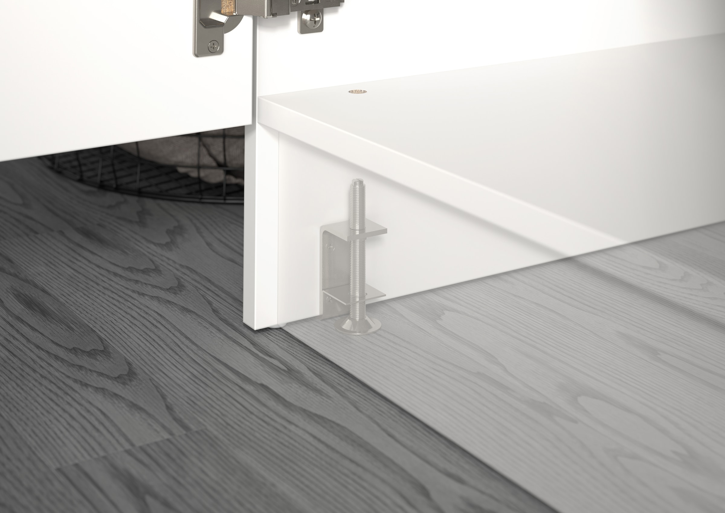 welltime Set d'armoires multi-usages »FALAS, TOPSELLER!, 4-teilig, Hauswirtschaftsraum Set, Breite 292 cm« 2x Waschmaschinenumbau-, 1x Wäsche- & 1x Mehrzweckschrank, 