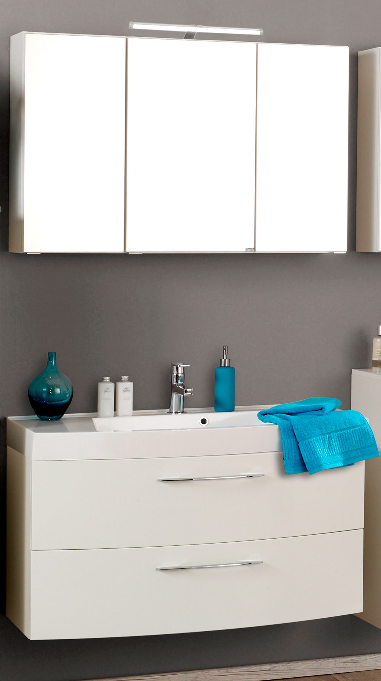 welltime Ensemble de meubles de salle de bain »Florida« 2 cuis tlg.