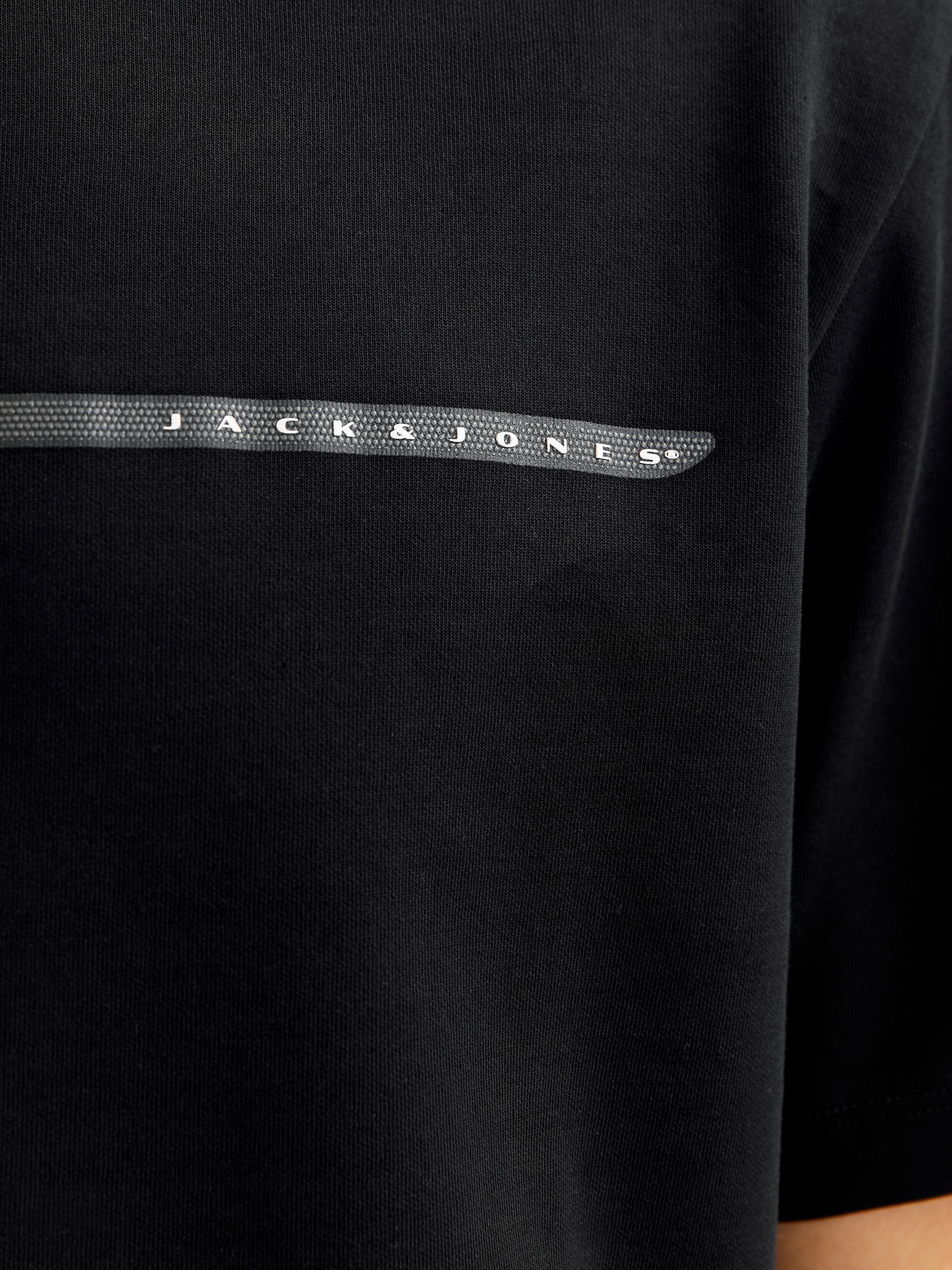 Jack & Jones T-Shirt »JCOFUSION FULL BRANDING TEE SS CREW NOOS«