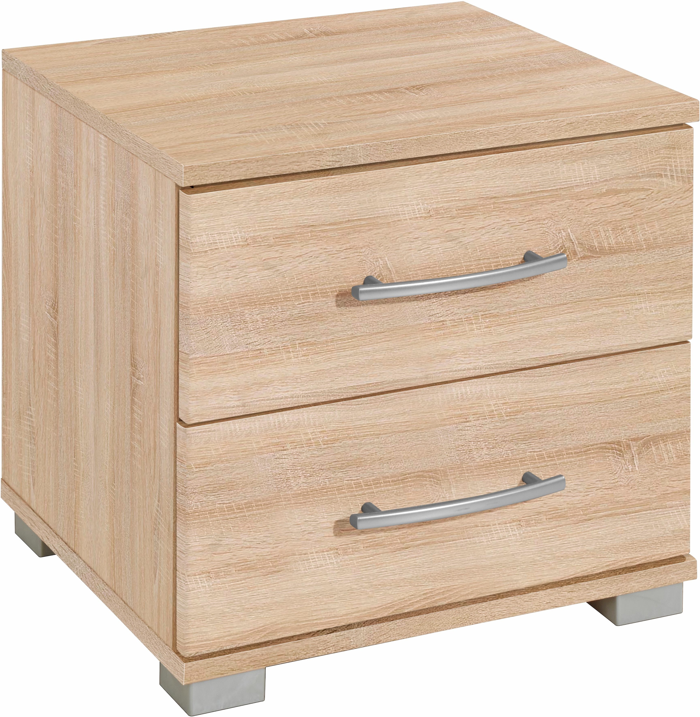 priess Nachtkonsole »Husum Nachtkonsole in premium Qualität Schlafzimmer Schrank« mit 2 Schubkästen Nachtschrank Beistellschrank Nachtschränkchen