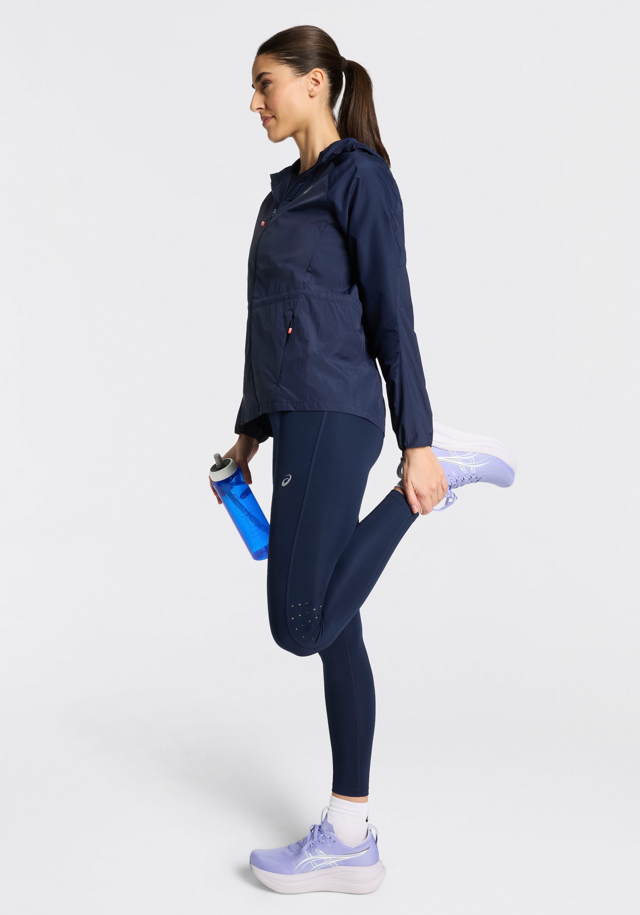 Asics Lauftights »ROAD HIGH WAIST TIGHT«  mit mehreren Taschen, elastisches Schlaufensystem, schnell trocknend