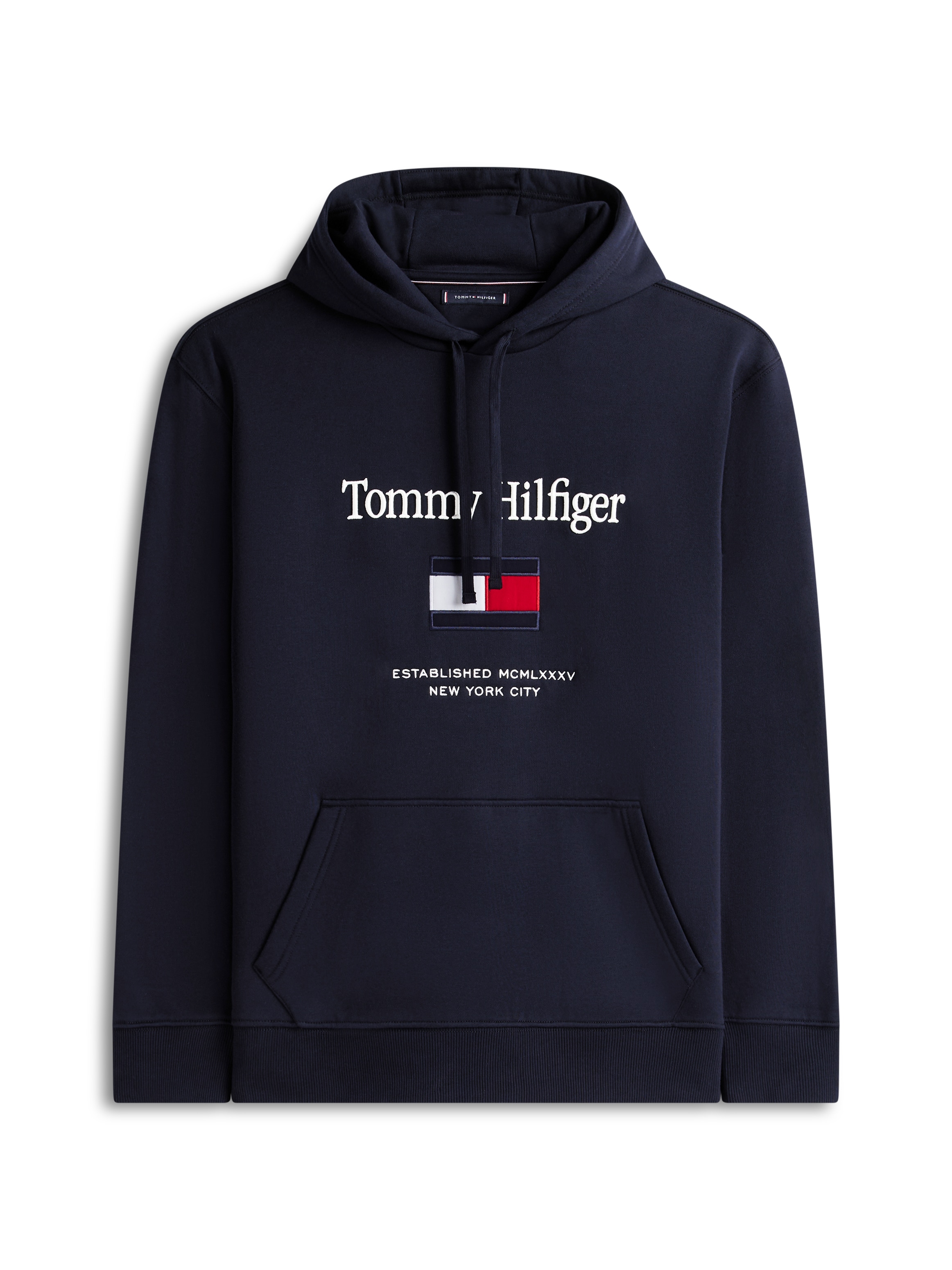 Tommy Hilfiger Big & Tall Hoodie »BT-TOMMY EMBRO FLAG«, Grosse Grössen
