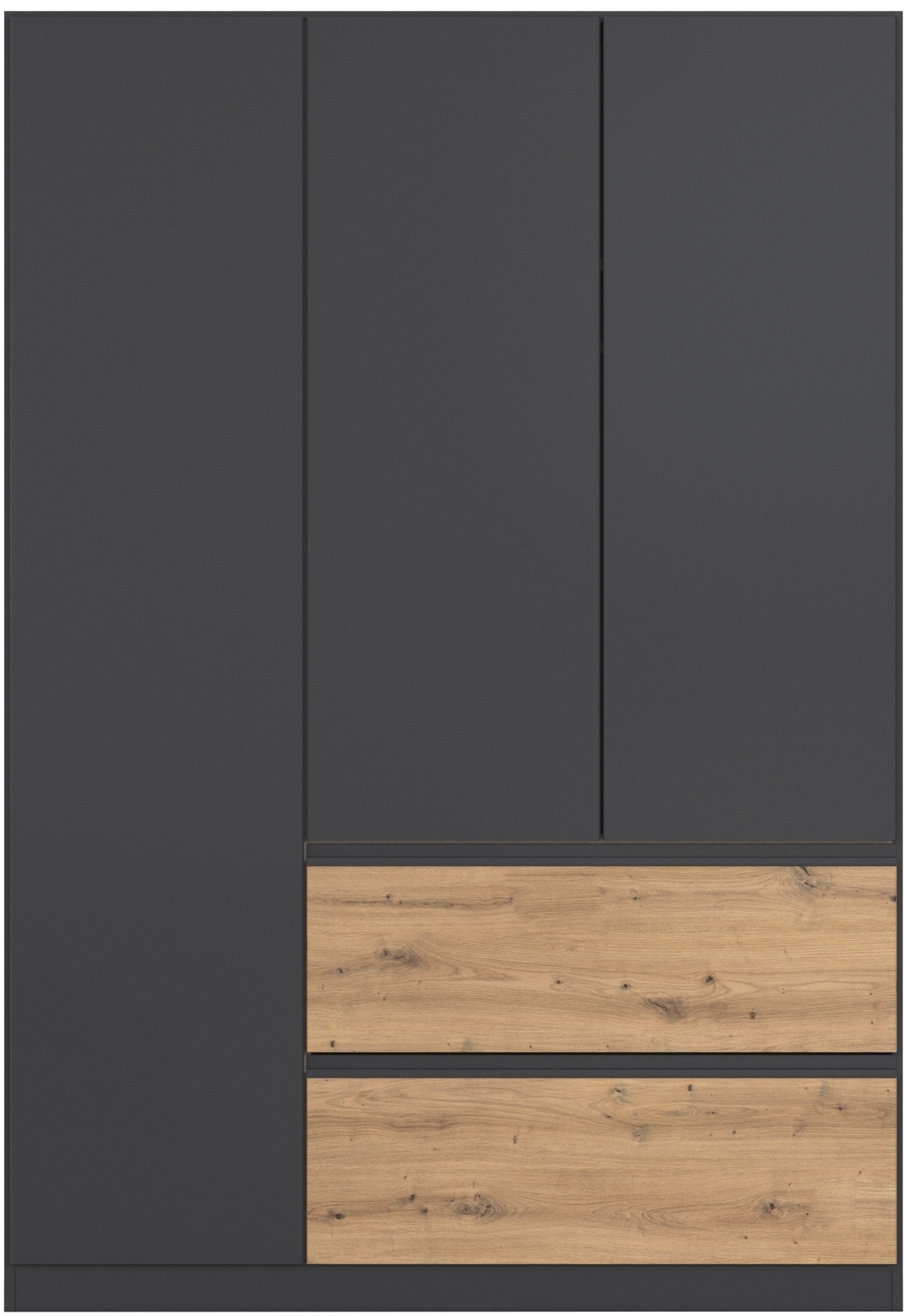 rauch 1100000002199 »Kleiderschrank Schrank Garderobe Wäscheschrank Schlafzimmer JOEL« in 3 verschiedenen Ausstattungen BASIC/CLASSIC/PREMIUM,  mit zwei Schubladen, mit Push-to-Open Funktion MADE IN GERMANY