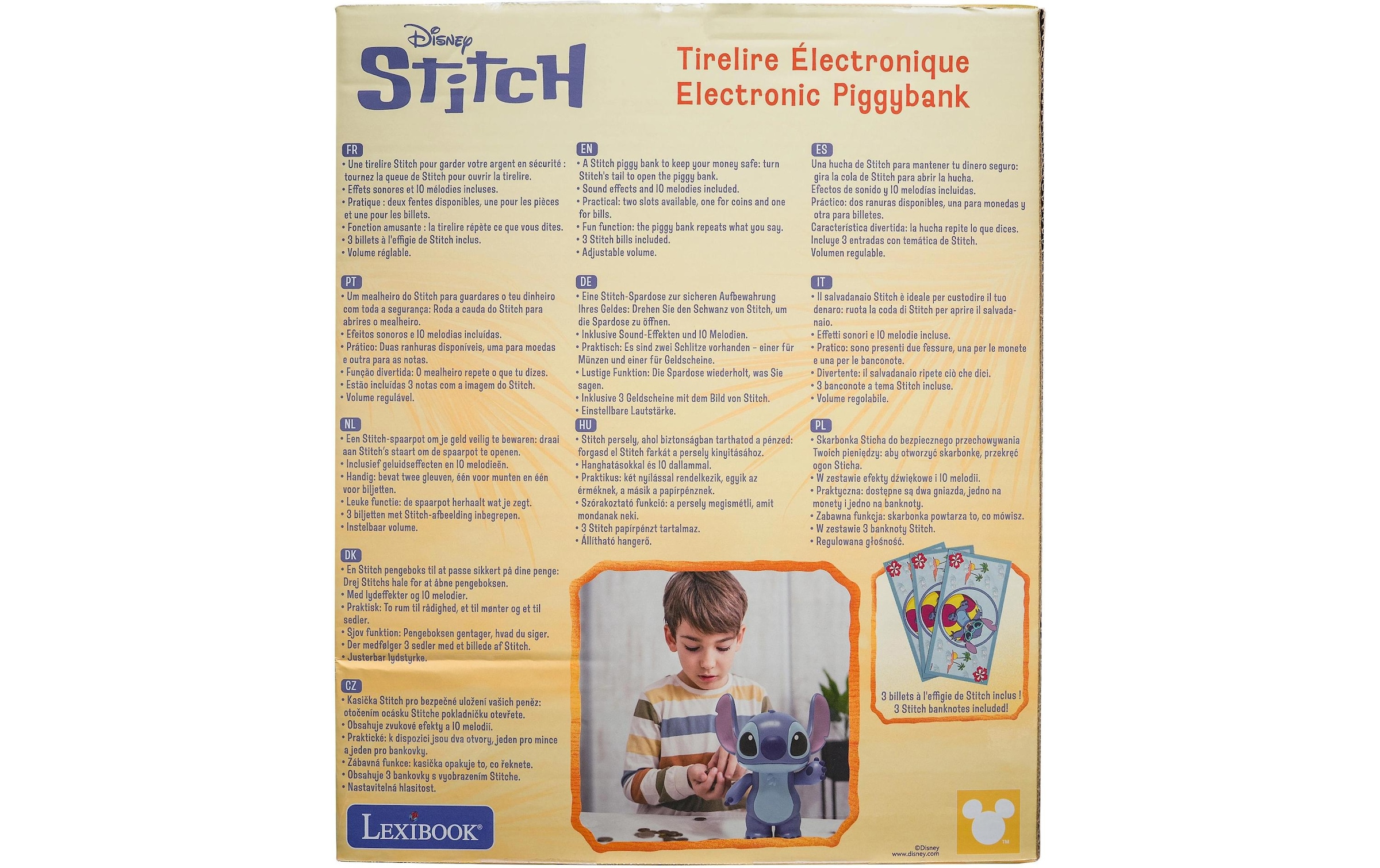 Lexibook® Spardose »Stitch«