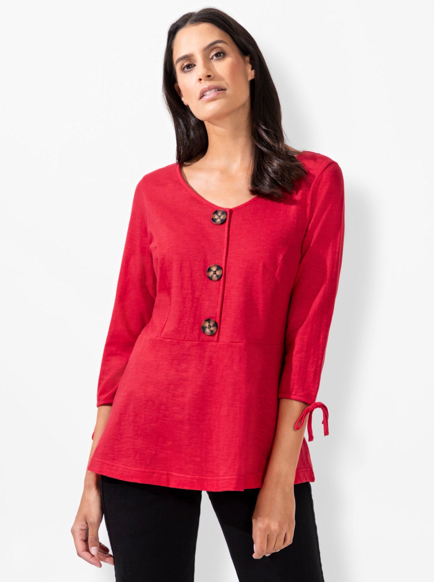 Inspirationen 3/4-Arm-Shirt »Shirt« 1 Stk.