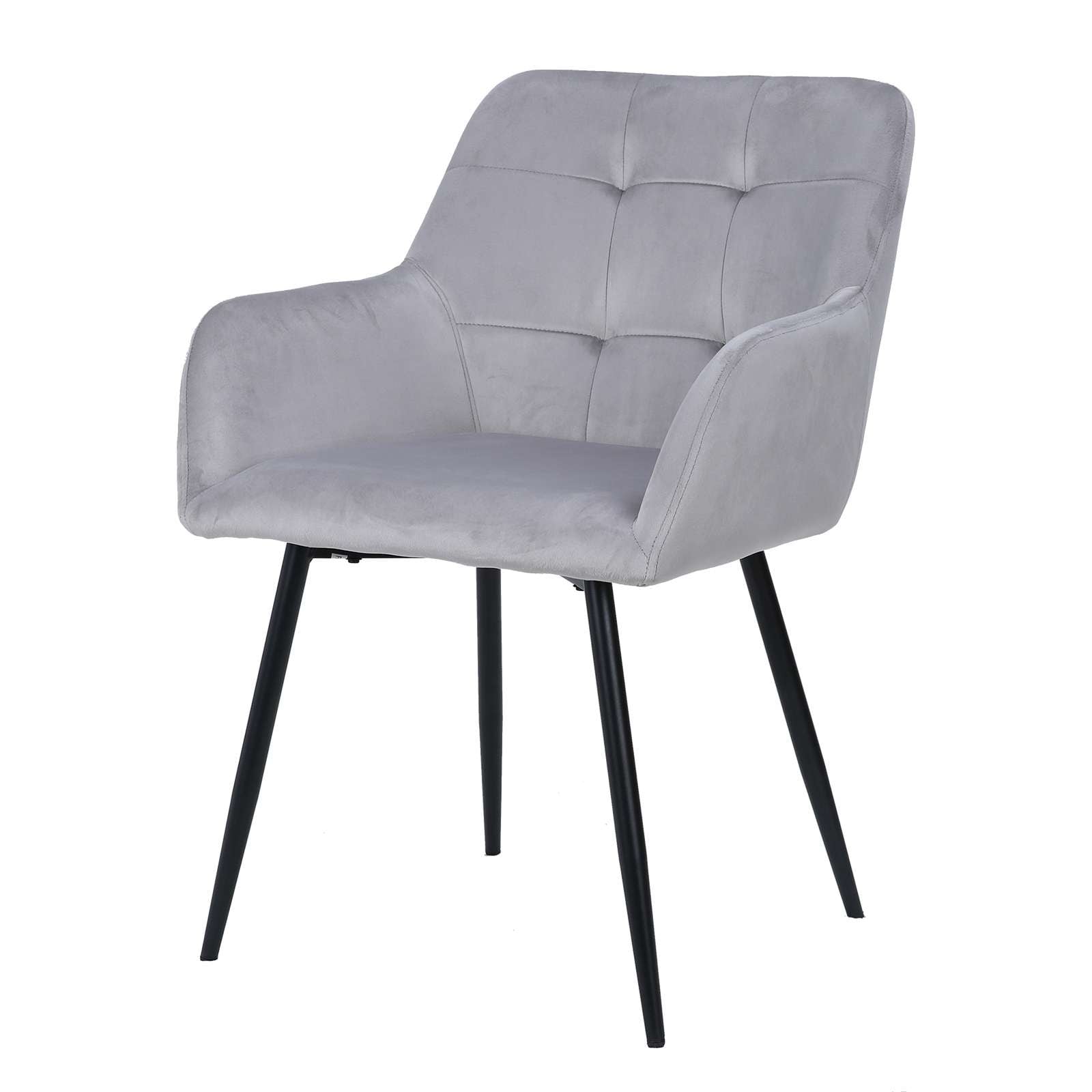 GOODproduct Chaise de salle à manger »Bostony« () 2 cuisgepolsterte Rückenlehne, Armlehne und Sitzfläche, Sitzhöhe 49 cm