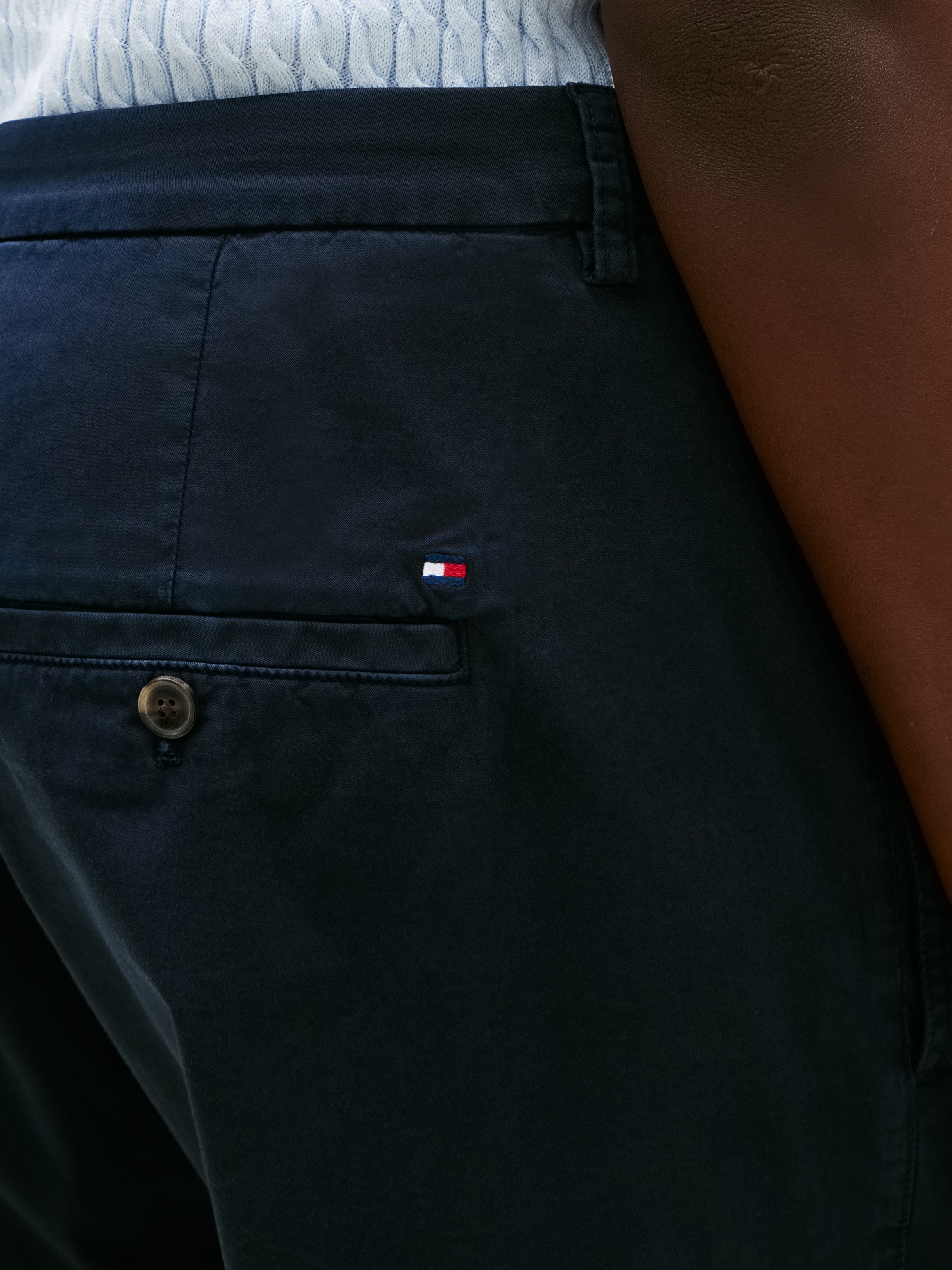 Tommy Hilfiger Curve Chinohose »CRV CO GMD SLIM STRAIGHT CHINO«  in grossen Grössen
