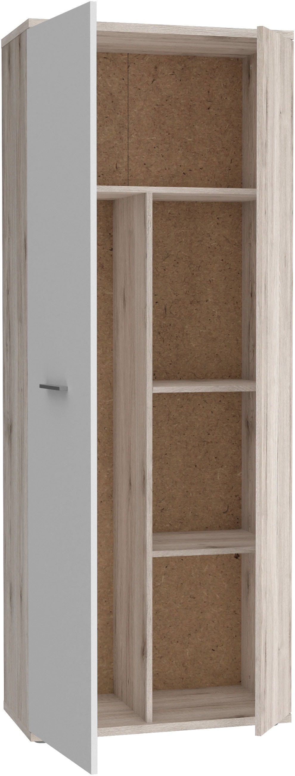 FORTE Armoire multi-usages »Platzsparend und kompakt, Stauraum« L/H/P 68,9/179,1/34,8 cm