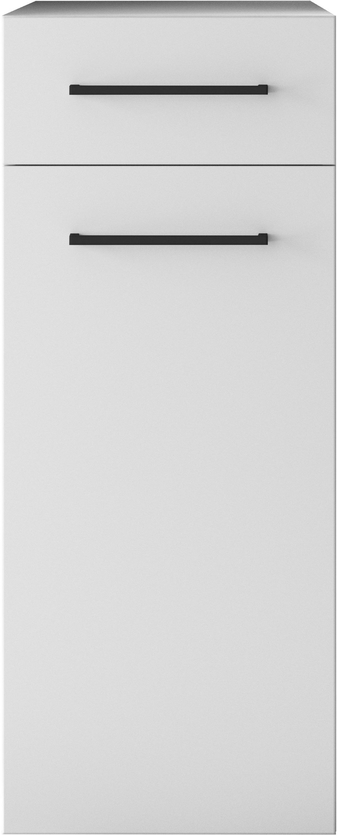 KOCHSTATION Armoire à linge »KS-Linda« largeur 40 cm, avec panier à linge intégré, parois de 25 mm d'épaisseur