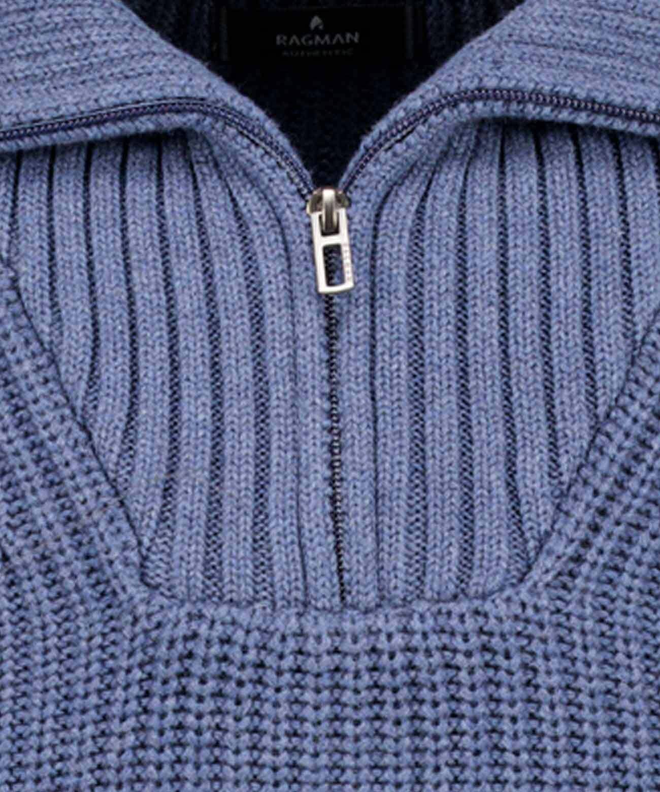RAGMAN Rundhalspullover