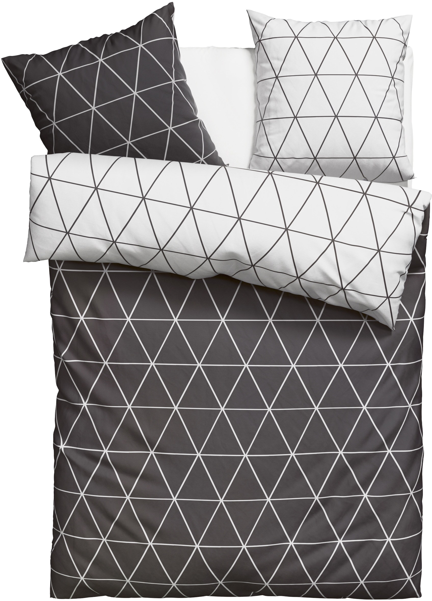 GOODproduct Bettwäsche »Balsby« 2 in Gr. 135x200 oder 155x220 cm, 100% Baumwolle