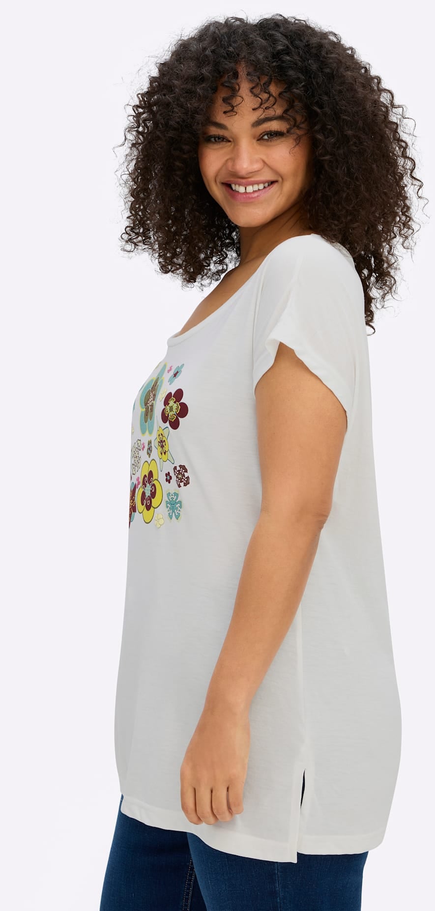 Sheego T-shirt »Shirt« 1