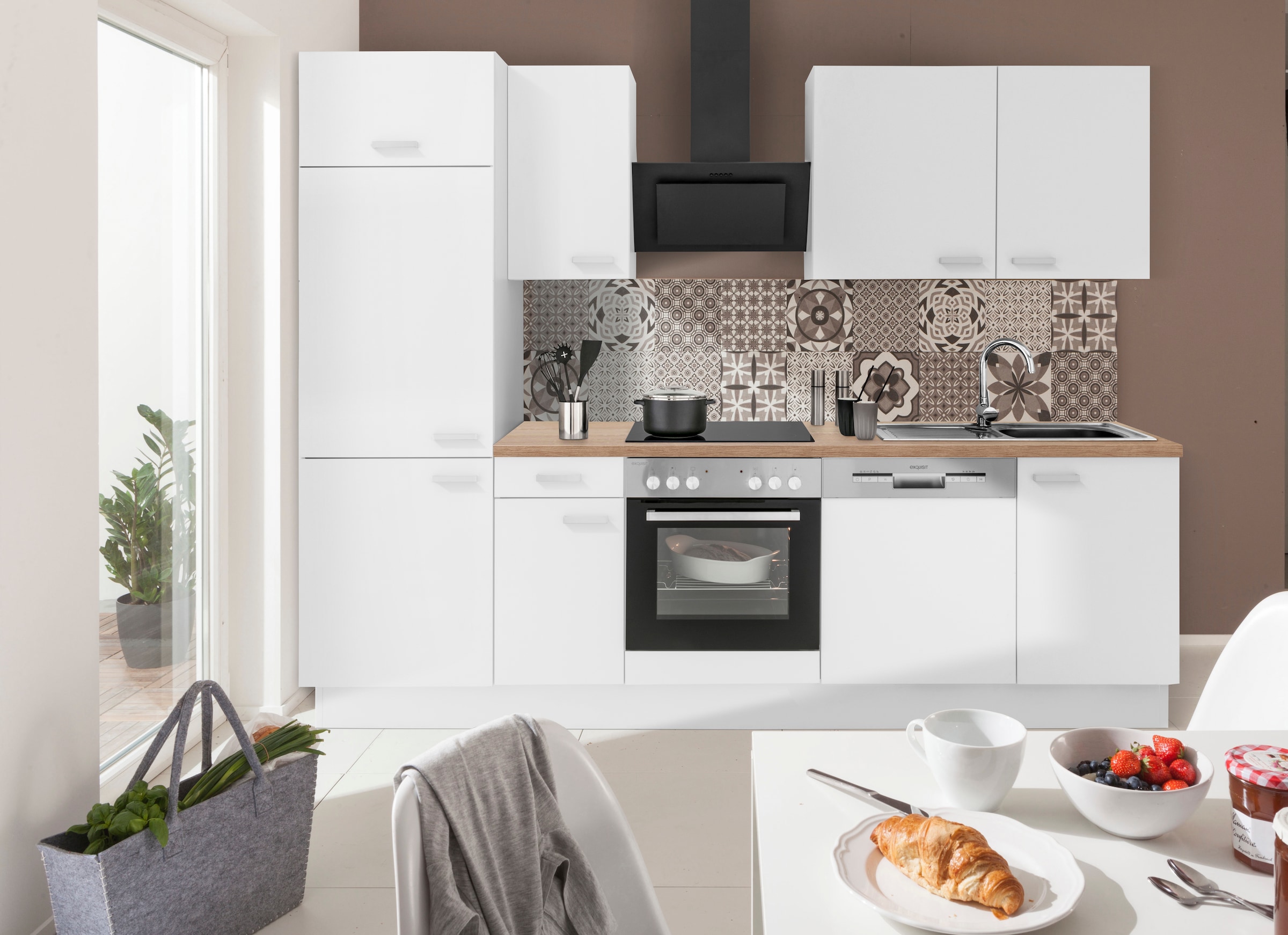 OPTIFIT Kitchenette »Parma« ohne E-Geräte, Breite 270 cm