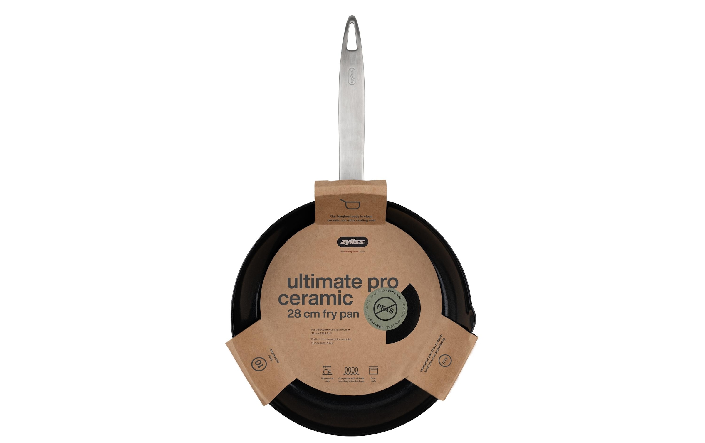 zyliss Poêle à frire »Ultimate Pro 28 cm« Keramik Hochwertige Bratpfanne