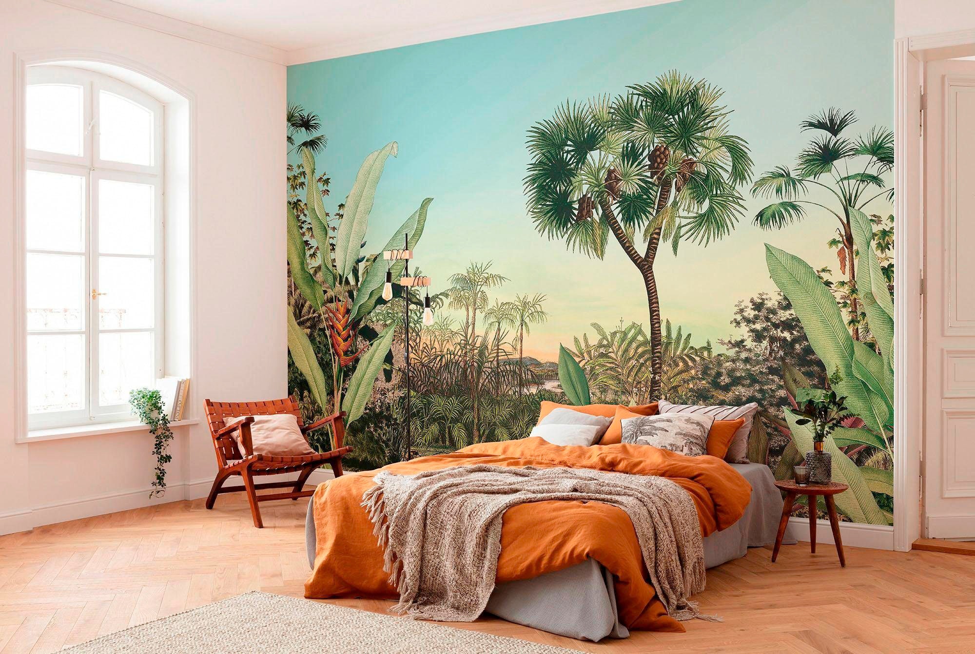 Komar Vliestapete »Digitaldruck Vlies -  Oasis - Grösse 350 x 250 cm« bedruckt glatt Wohnzimmer, Schlafzimmer