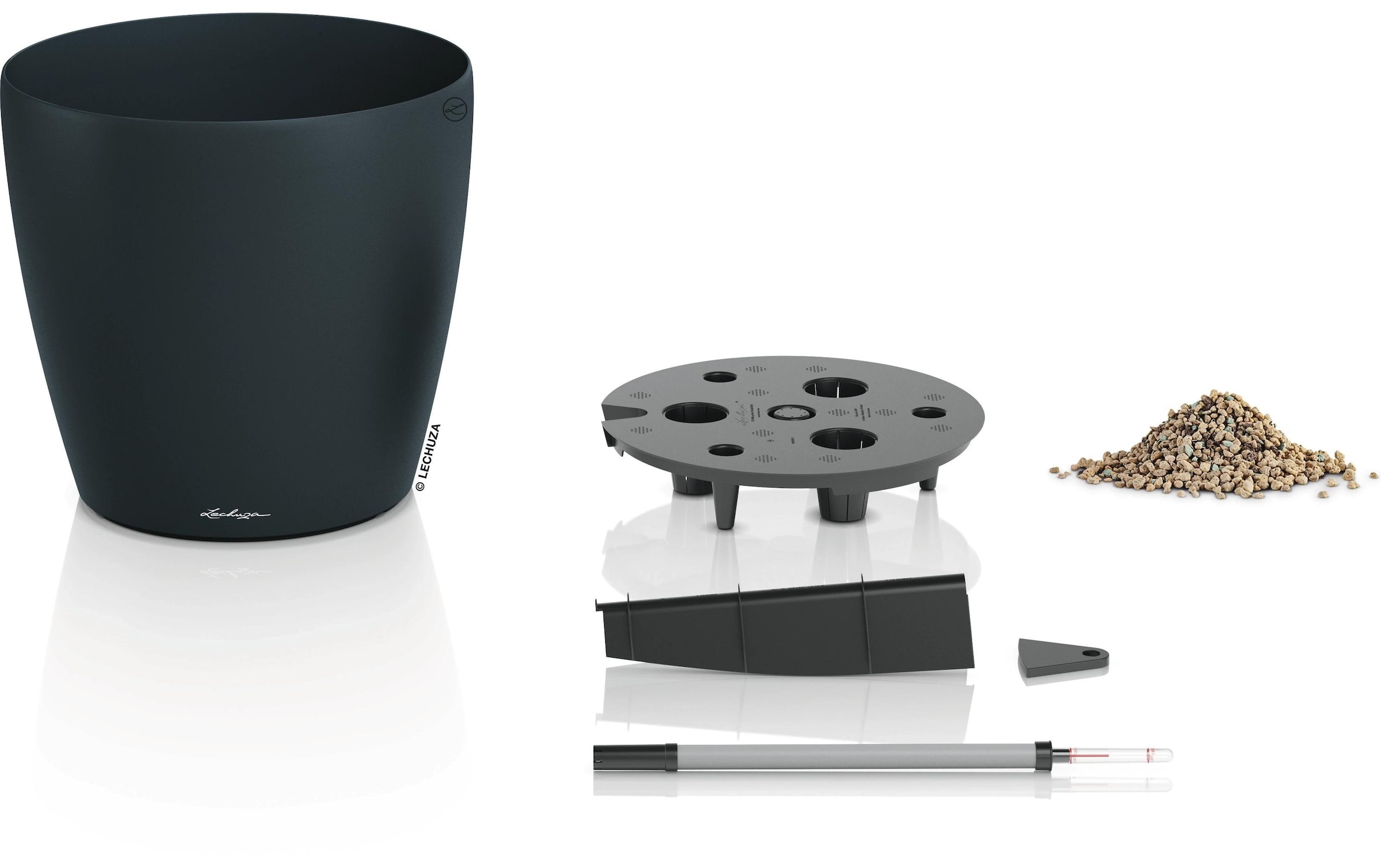   Système d'arrosage »Lechuza CLASSICO Color 50« ()  Pflanzgefäss mit integriertem Bewässerungssystem