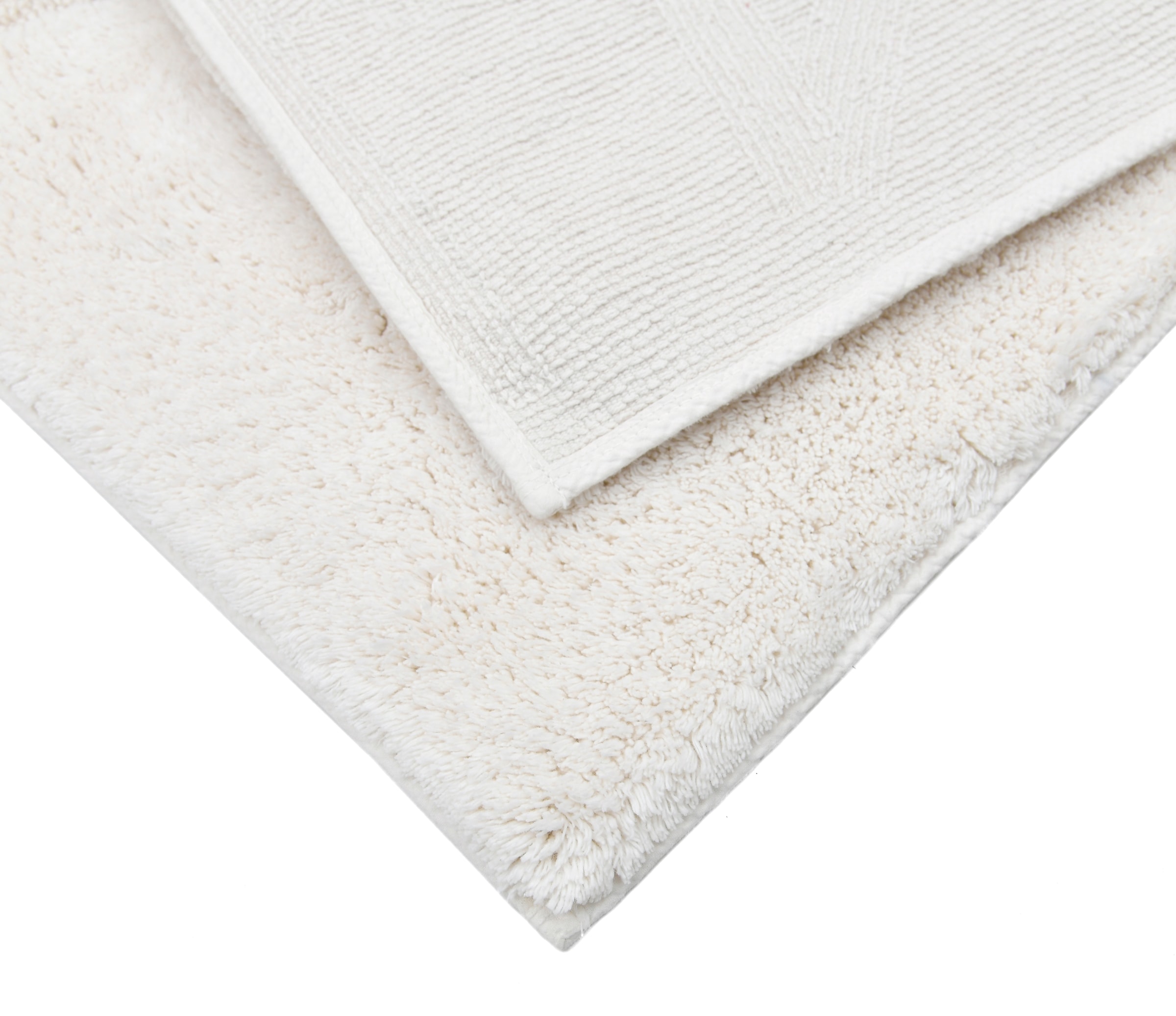 GOODproduct Tapis de bain »Marie, Badvorleger, Badezimmer Teppich« Höhe 13 mm revêtement antidérapant Résistant | compatible chauffage au sol tapis de bain, motif étoile, structure relief, aussi en set