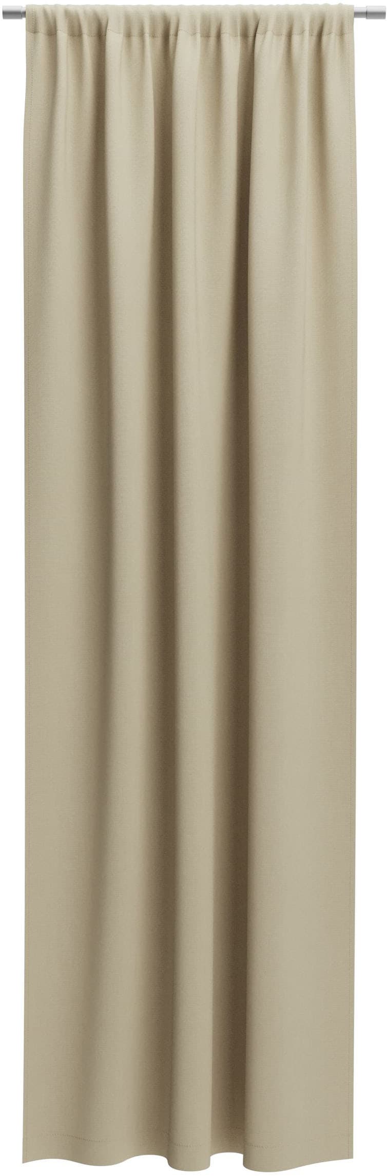 Neutex for you! Rideau sur mesure »Outdoorvorhang SOLERO« Passage tige 1 cuis tlg. Rideau d'extérieur uni avec structure légère