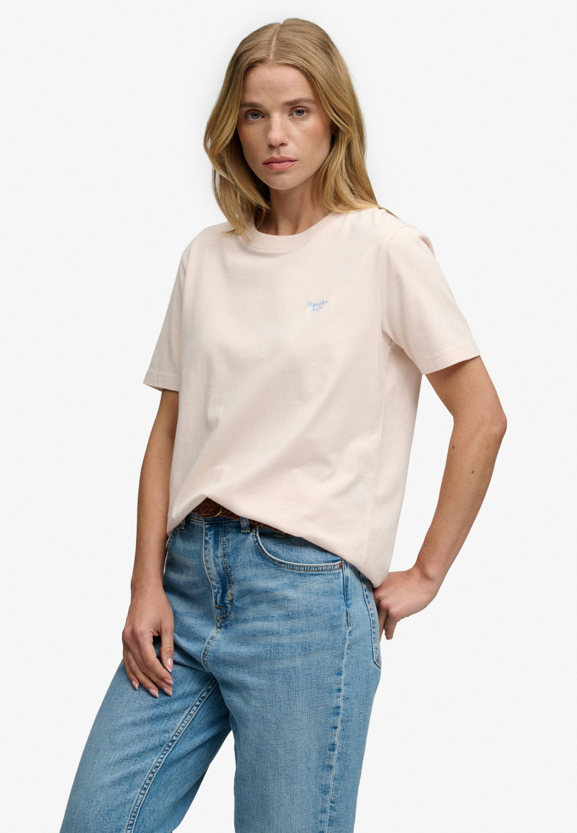 Superdry T-Shirt »SIGNATURE EMB TEE« Baumwolle, relaxed fit
