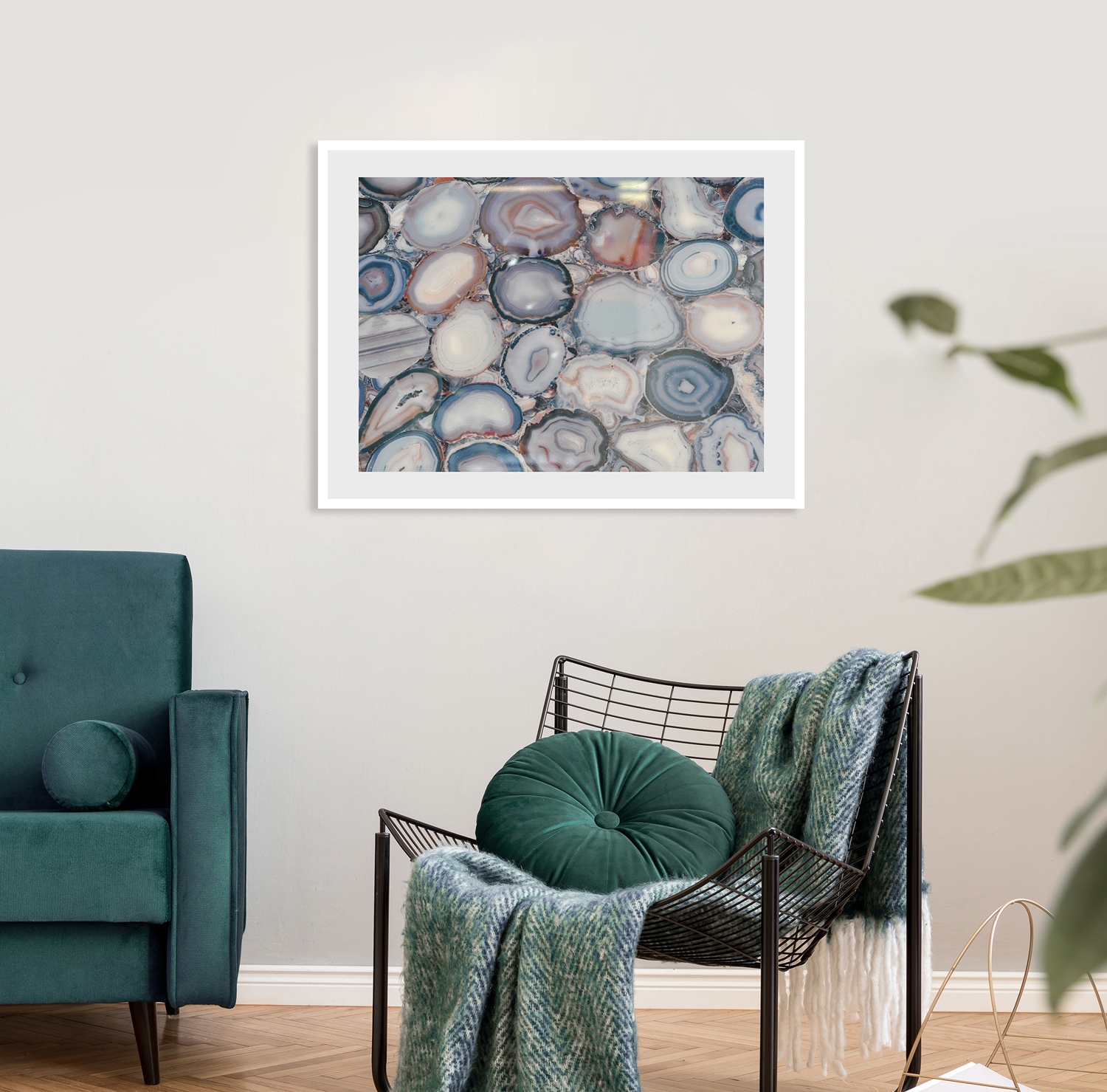 queence Image »Hope« Abstrakt, gerahmt, Marmor