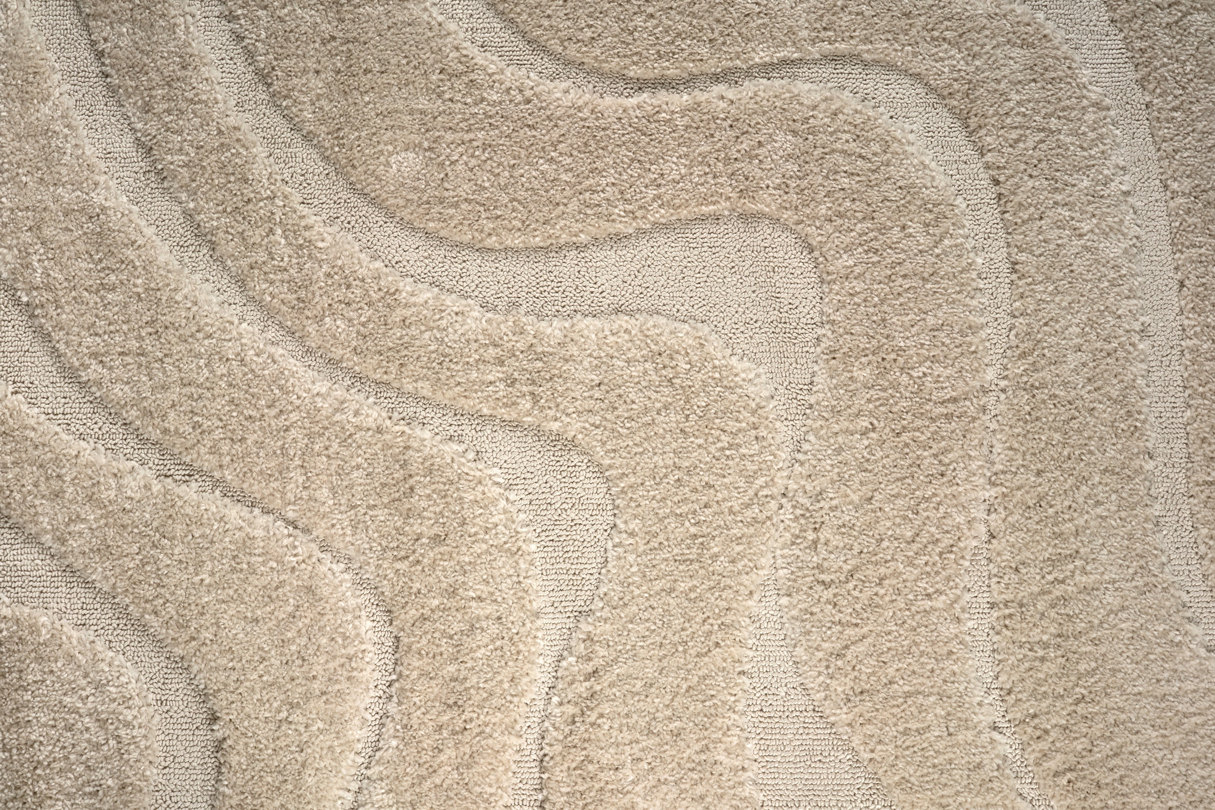 GOODproduct Teppich »Flowa, Wellenmuster, Hoch-Tief« rechteckig 20 mm Höhe Modernes Design, 3D Optik, Designteppich, Wohnzimmer