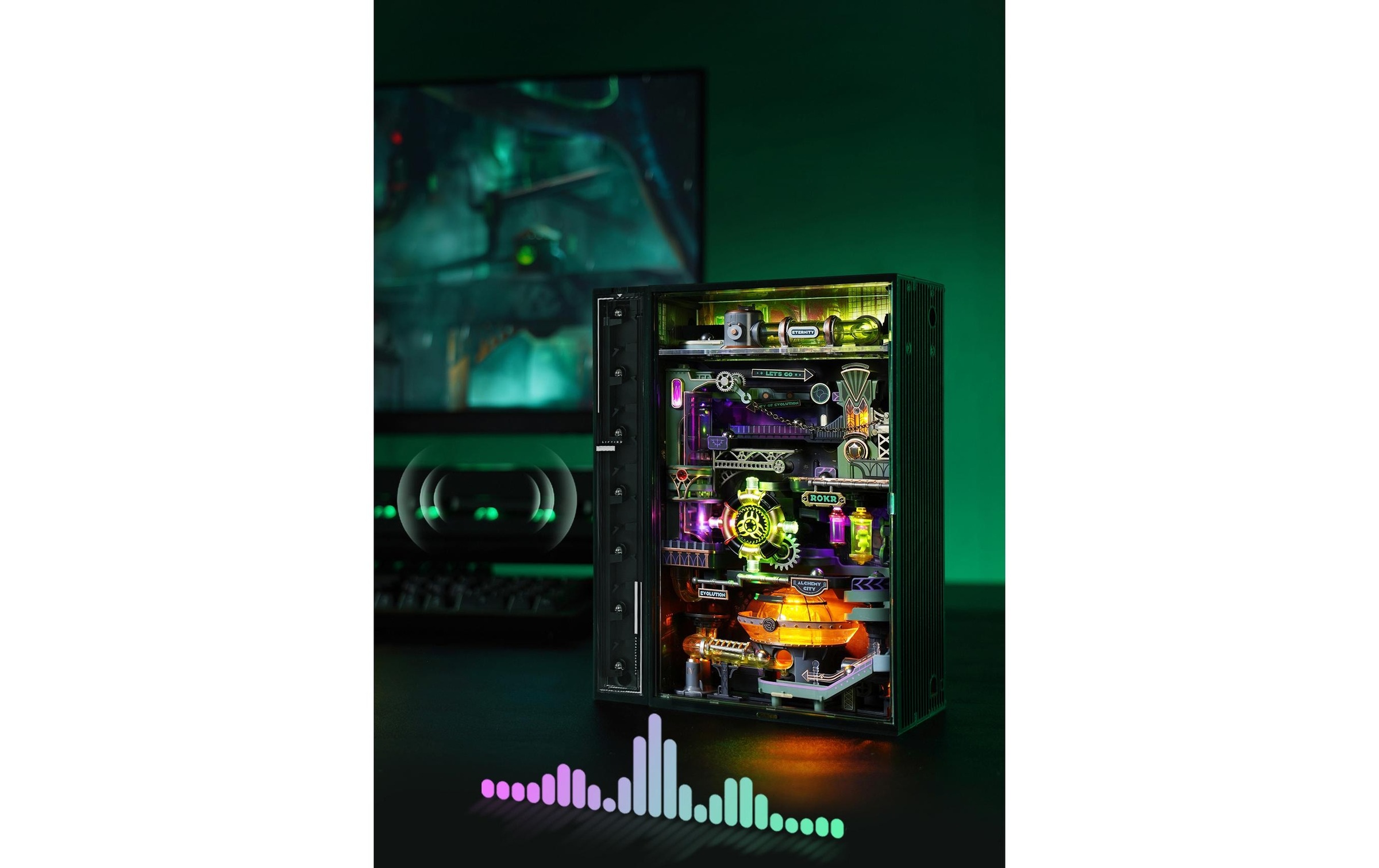   Modellbausatz »Rolife Alchemy City Mechanischer Holzmodellbausatz« 247 Stk. tlg.