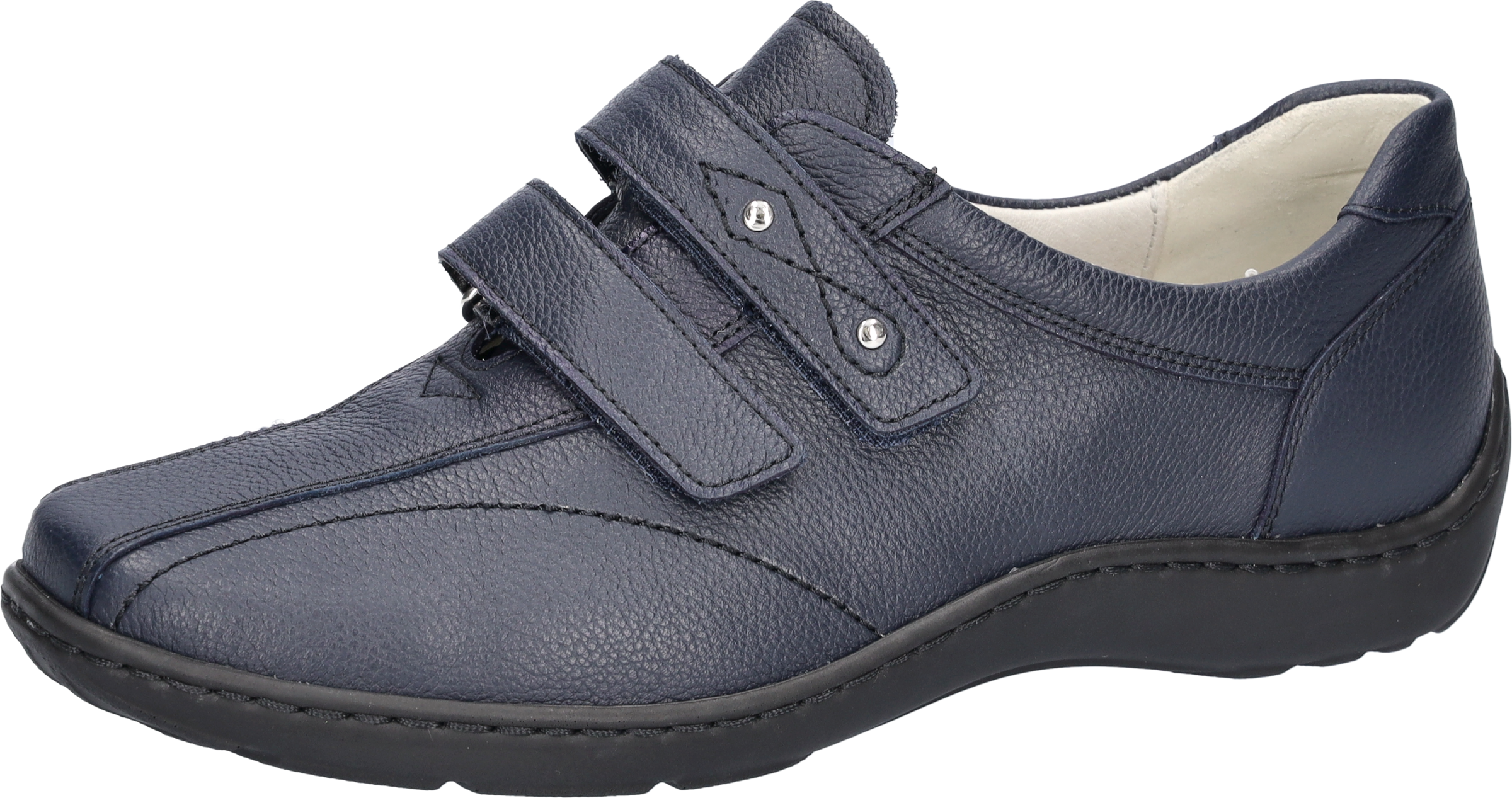 Waldläufer Klettschuh »Henni«  Bequemschuh, Slipper mit abgepolstertem Schaftrand und Komfortweite H