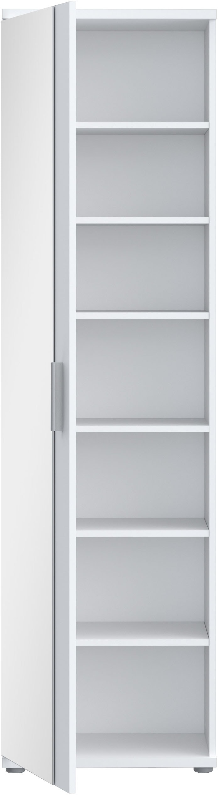 FORTE Armoire à chaussures »Mehrzweckschrank, Stauraum, viele Einlegeböden« L/H/P 50,2/179,1/34,8, miroir