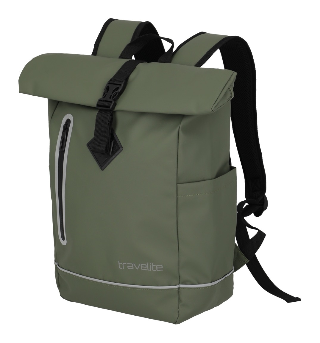 travelite Sac à dos de loisirs »BASICS Roll-Up Rucksack aus Plane« avec fermeture roulante variable