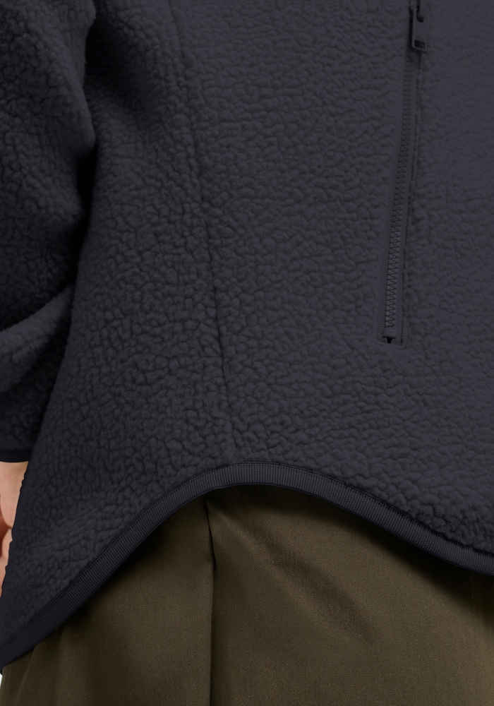 Jack Wolfskin Veste polaire »LITE CURL FZ W« avec matériau doux, respirant, séchage rapide, déperlant