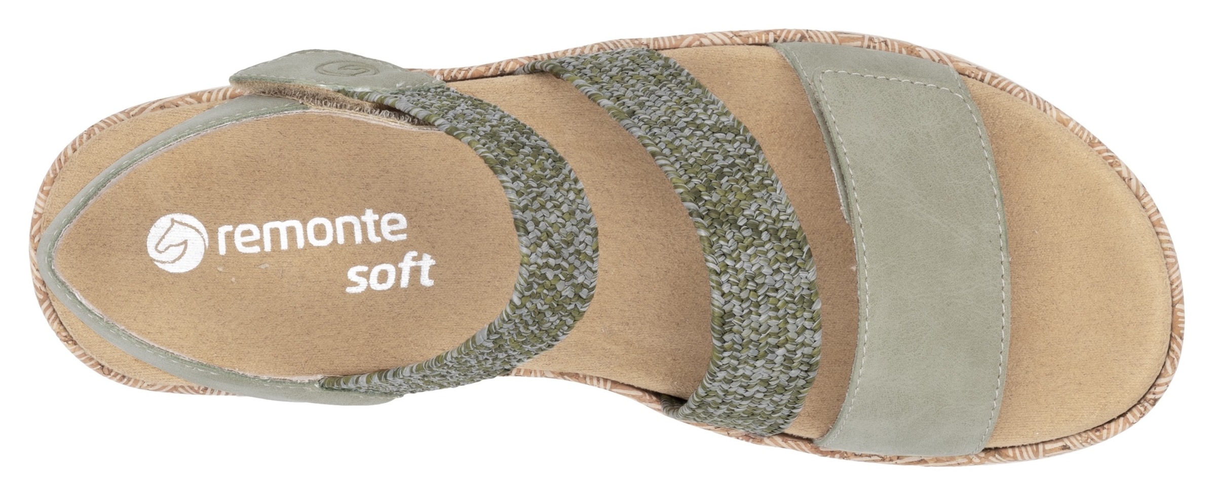 Remonte Keilsandalette  Riemchensandale, Bequemschuh, Sommerschuh mit Soft-Fussbett