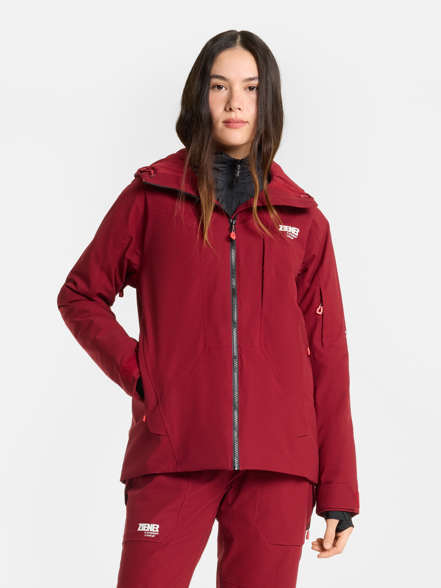 Ziener Skijacke »RAYKA-Z AQUASHIELD® DAMEN« wasserdicht winddicht, atmungsaktiv, Wollwattierung