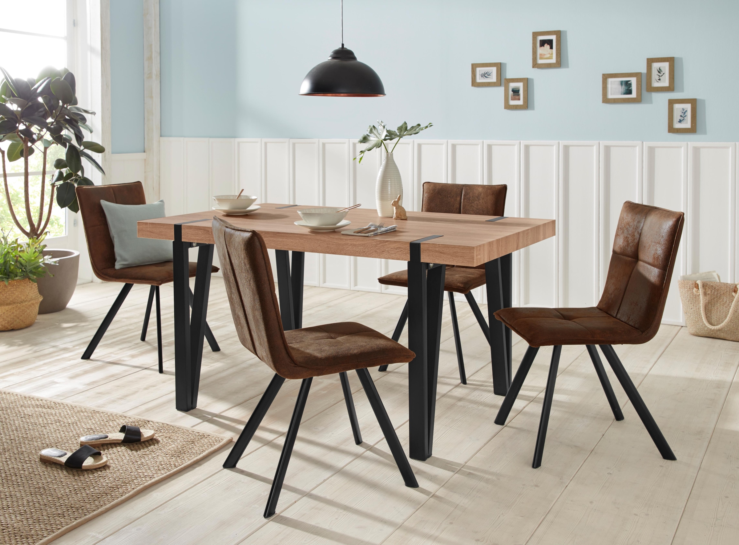 GOODproduct Table de salle à manger »Sanchez« Breite 150 cm