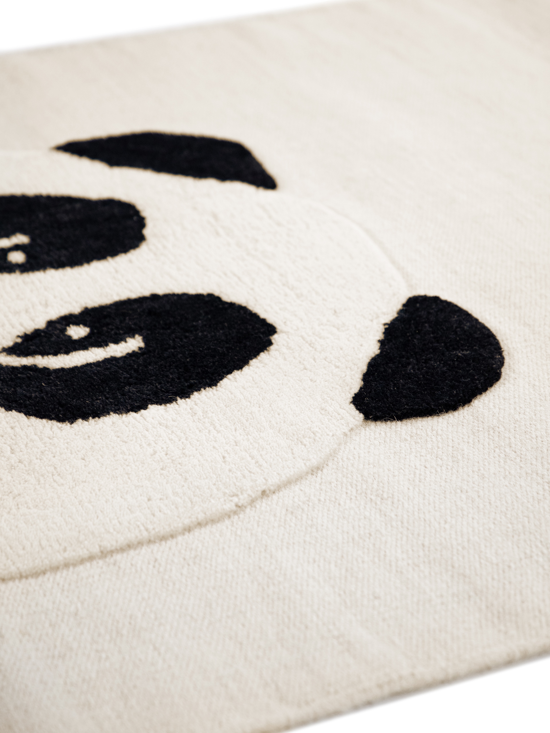 carpetfine Tapis pour enfants »Panda« Rectangulaire 0,6 mm Höhe