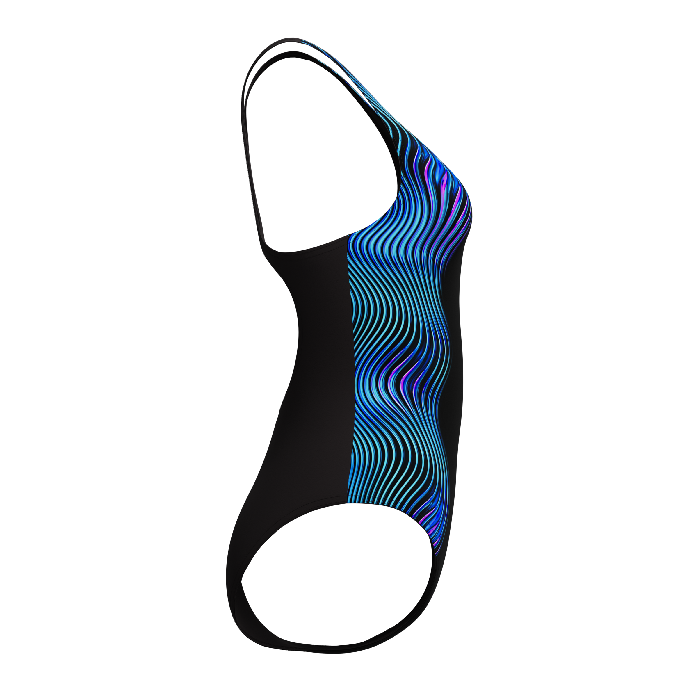 Speedo Badeanzug »ENG PRINT MEDALIST 1PC BLK/PNK«