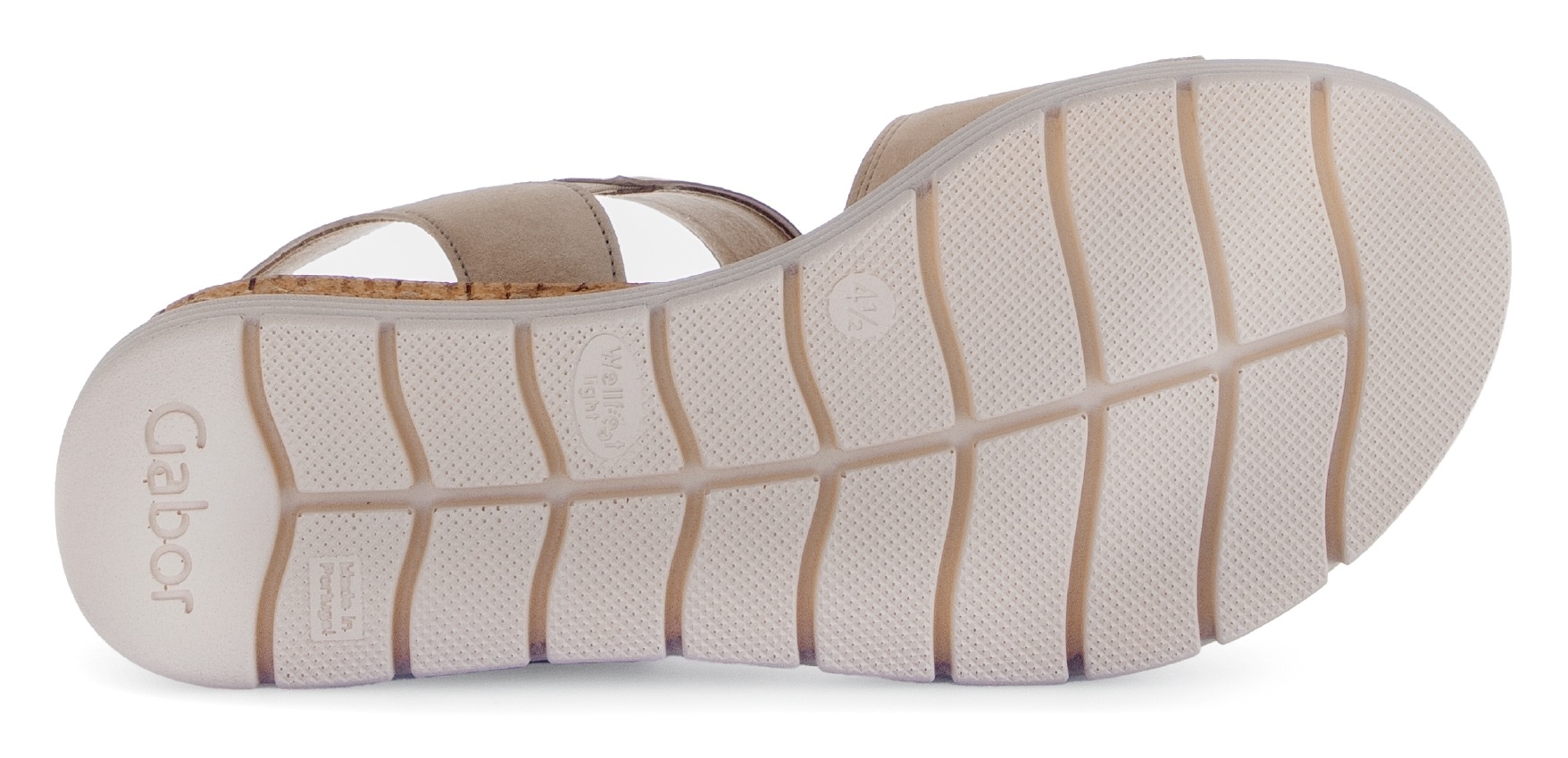 Gabor Keilsandalette »GENUA«  , Sommerschuh, Riemchensandale, Komfortschuh in Weite G (=weit)