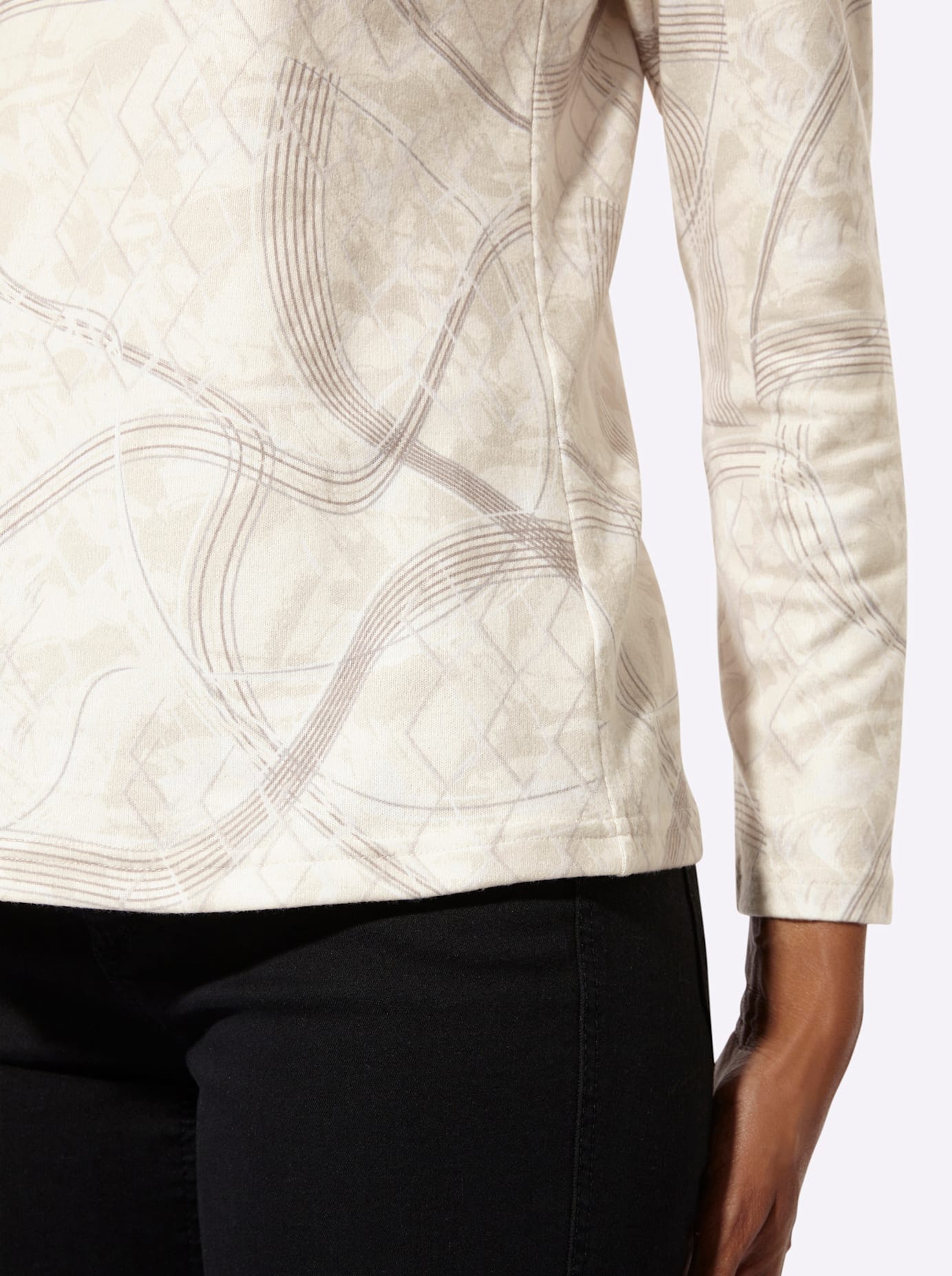 creation L T-shirt à col roulé »Shirt« 1