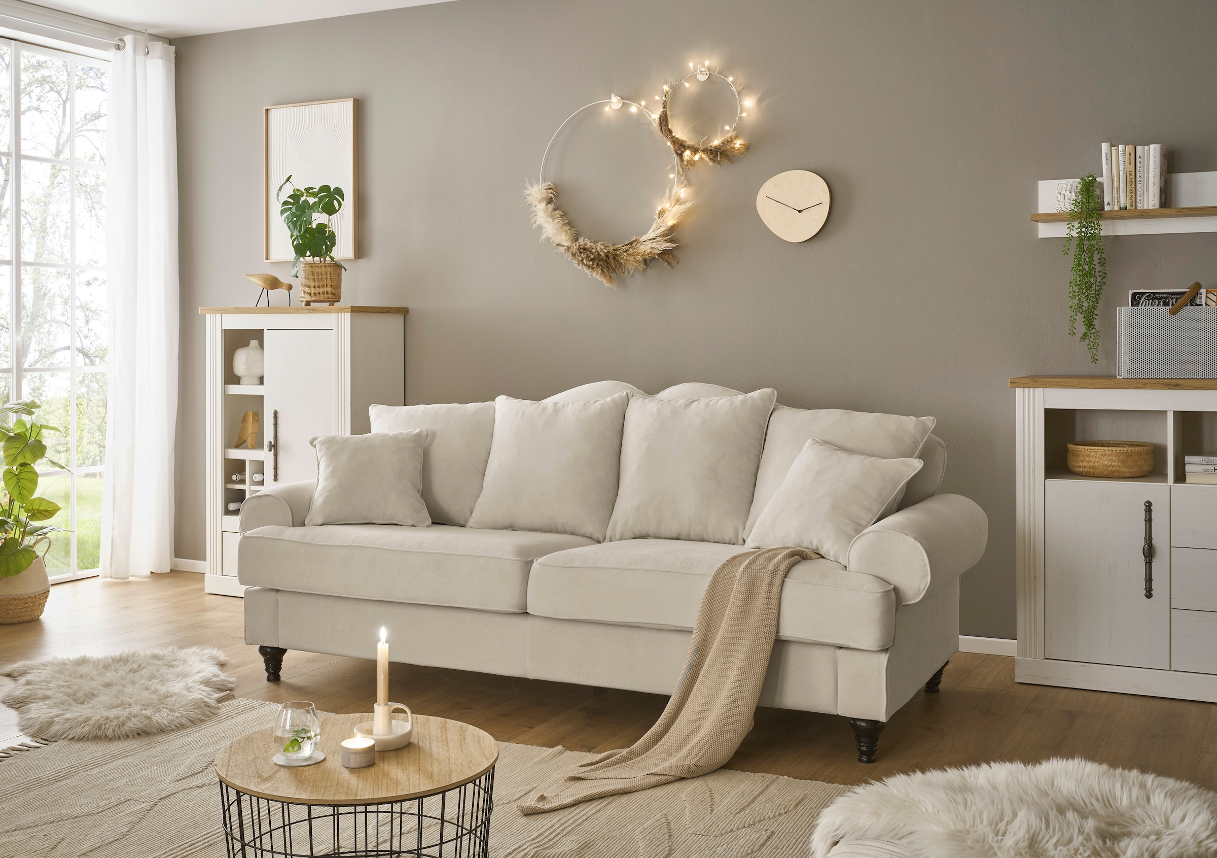 Home affaire 3,5-places »WESTMINSTER« mit Federkern-Polsterung