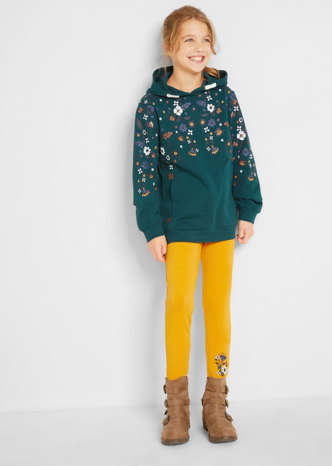 bonprix Hoodie , pour filles, avec capuche

