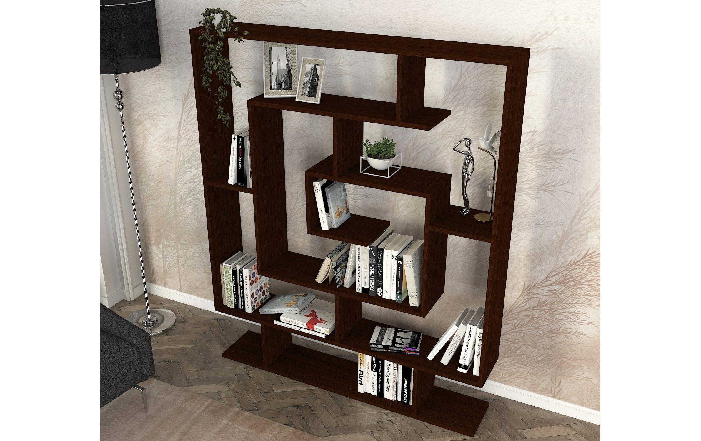 WOODY FASHION Étagère »Regal Sarmasik – Wenge«