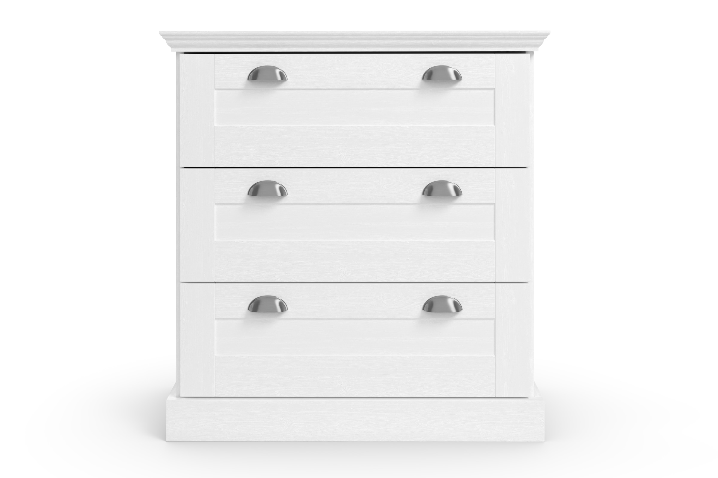 GOODproduct Commode »Motala« mit 3 Schubladen, Breite 75 cm, Höhe 80 cm