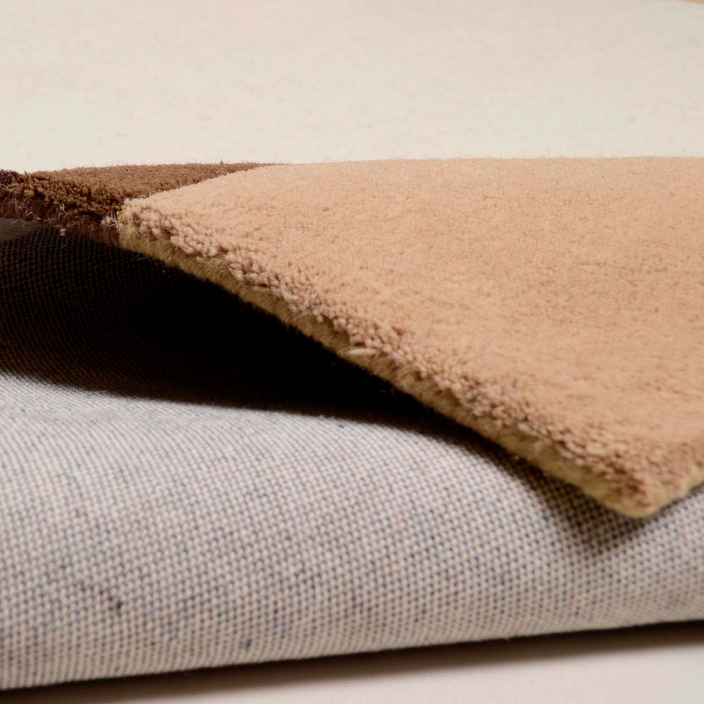 THEKO Bordure de lit »Ambadi, handgetuftet« Höhe 14 mm 3 cuis tlg. Tapis de lit, pure laine, avec bordure, set de coureurs