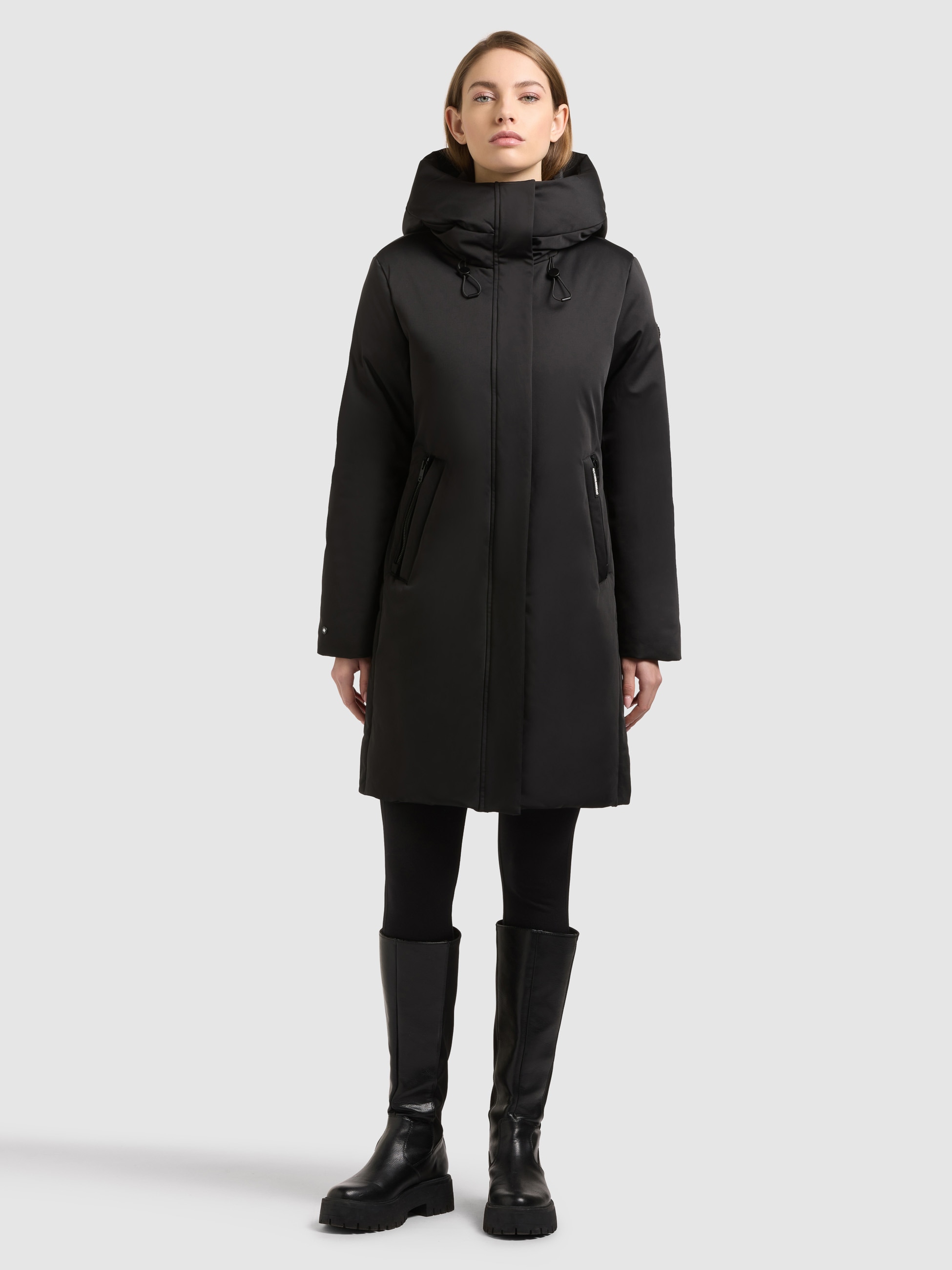 khujo Manteau d'hiver »HICKLE« abnehmbare Rucksackträger in der Innenseite